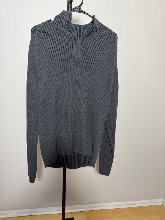 DKNY Jeans Men's XL Zip-Up Sweater