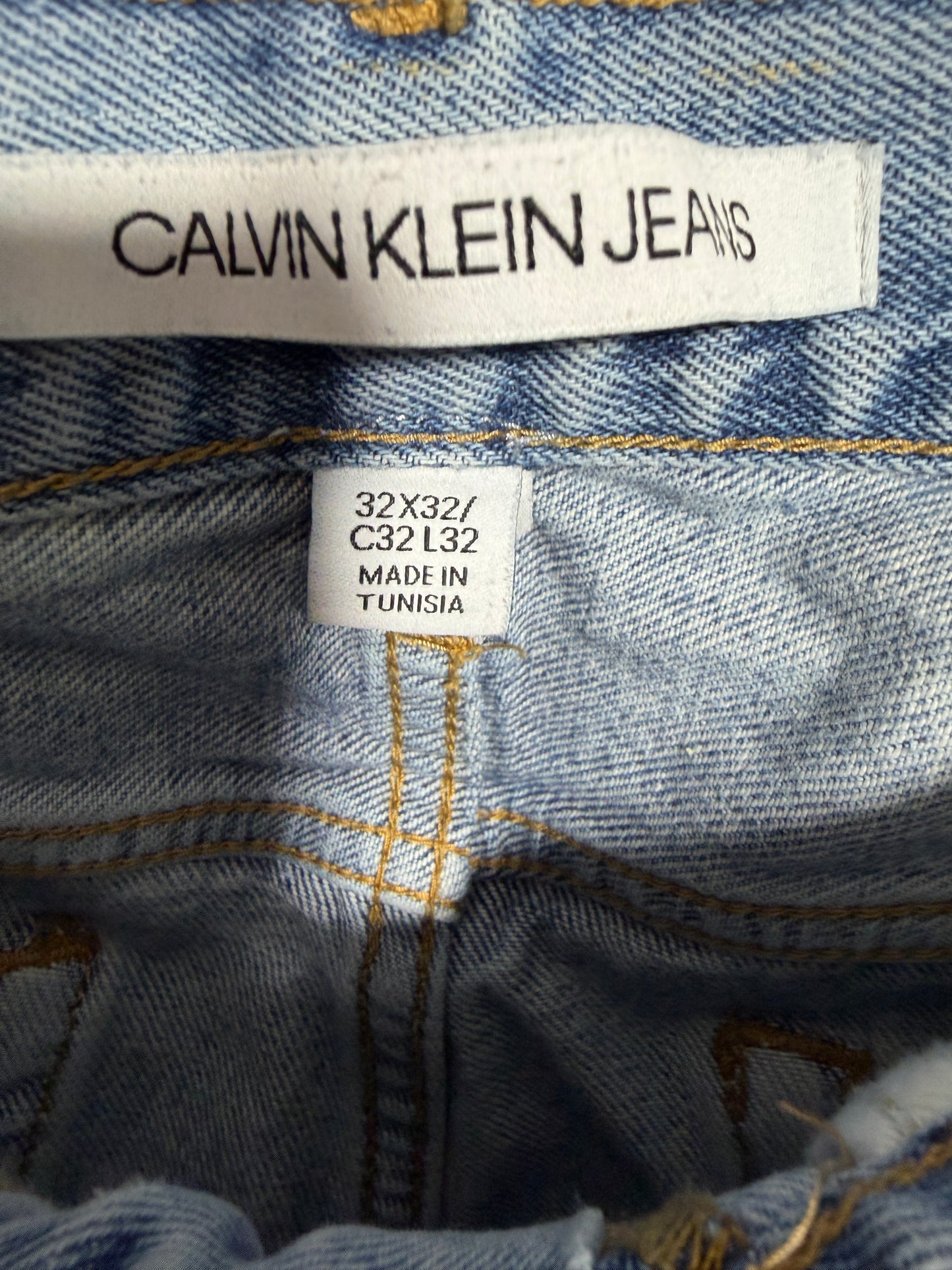 Calvin Klein Jeans 32x32 Light Wash Denim Pants - photo 3