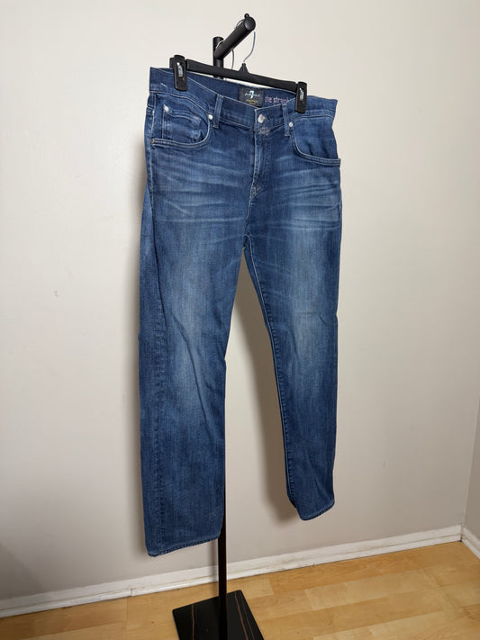 7 For All Mankind The Straight Jeans Size 33