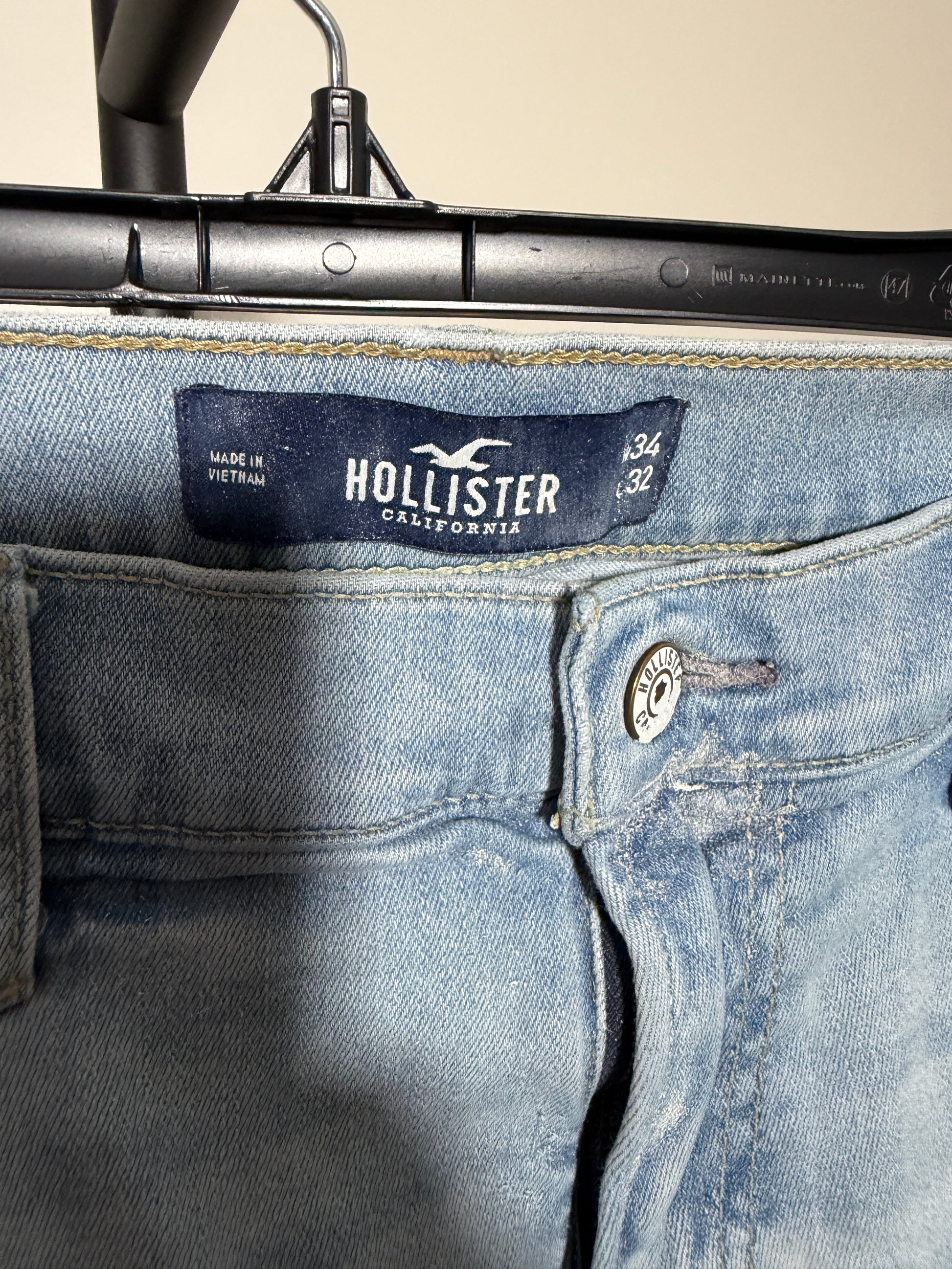 Hollister Men's 34x32 Distressed Skinny Jeans - photo 2
