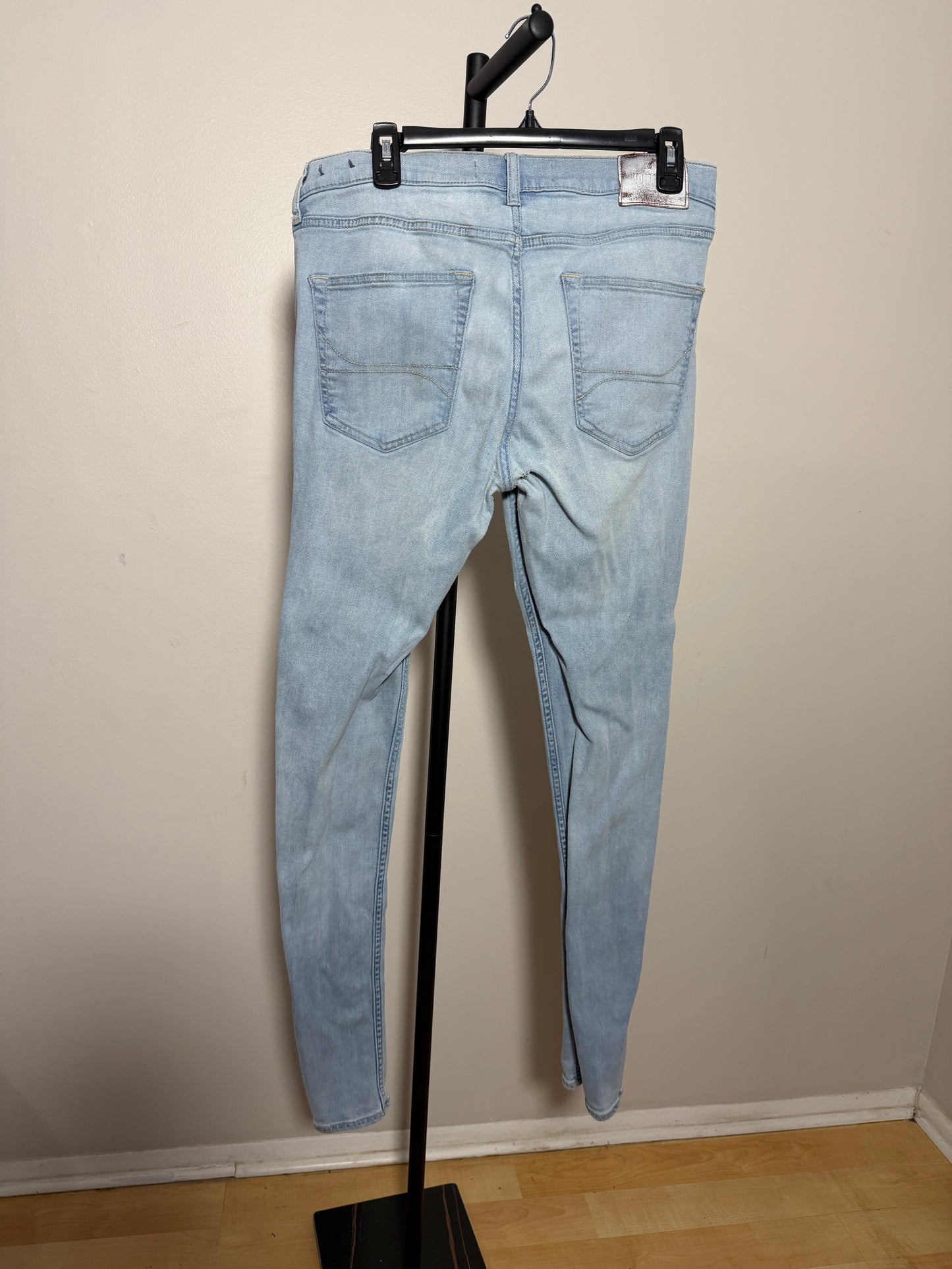 Hollister Men's 34x32 Distressed Skinny Jeans - photo 3