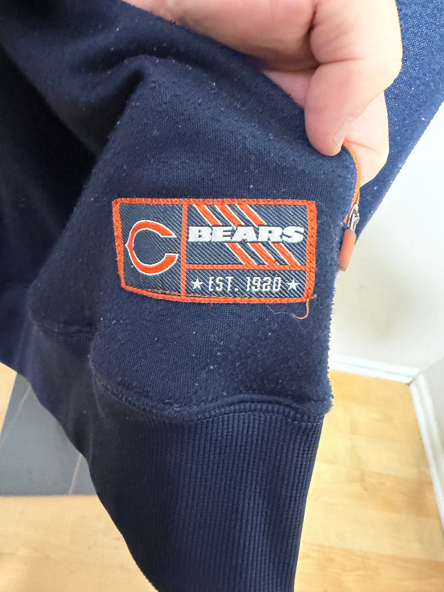 Chicago Bears NFL Team Apparel L Hoodie - photo 2