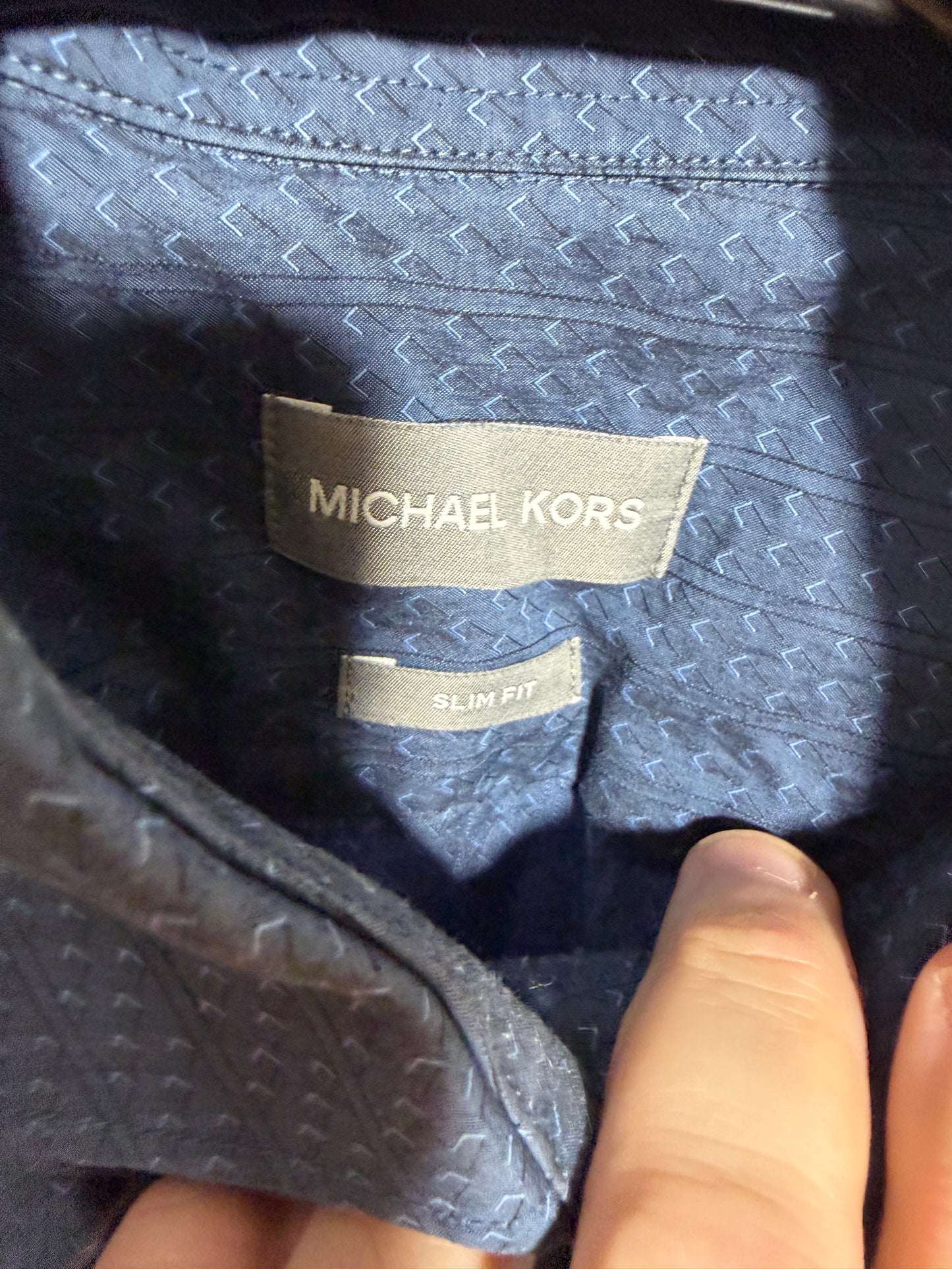 Michael Kors Slim Fit Dress Shirt M - photo 2