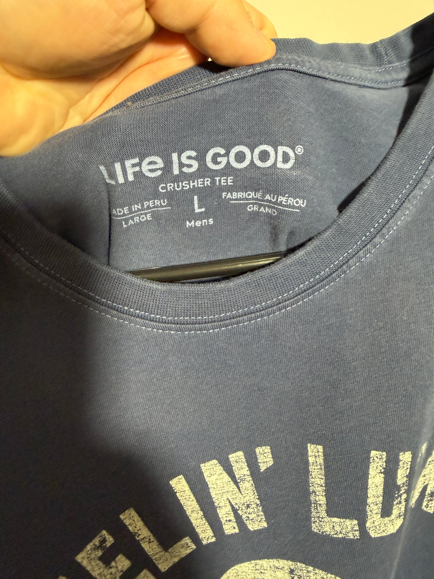Life is Good Mens L Crusher Tee T-Shirt - photo 2