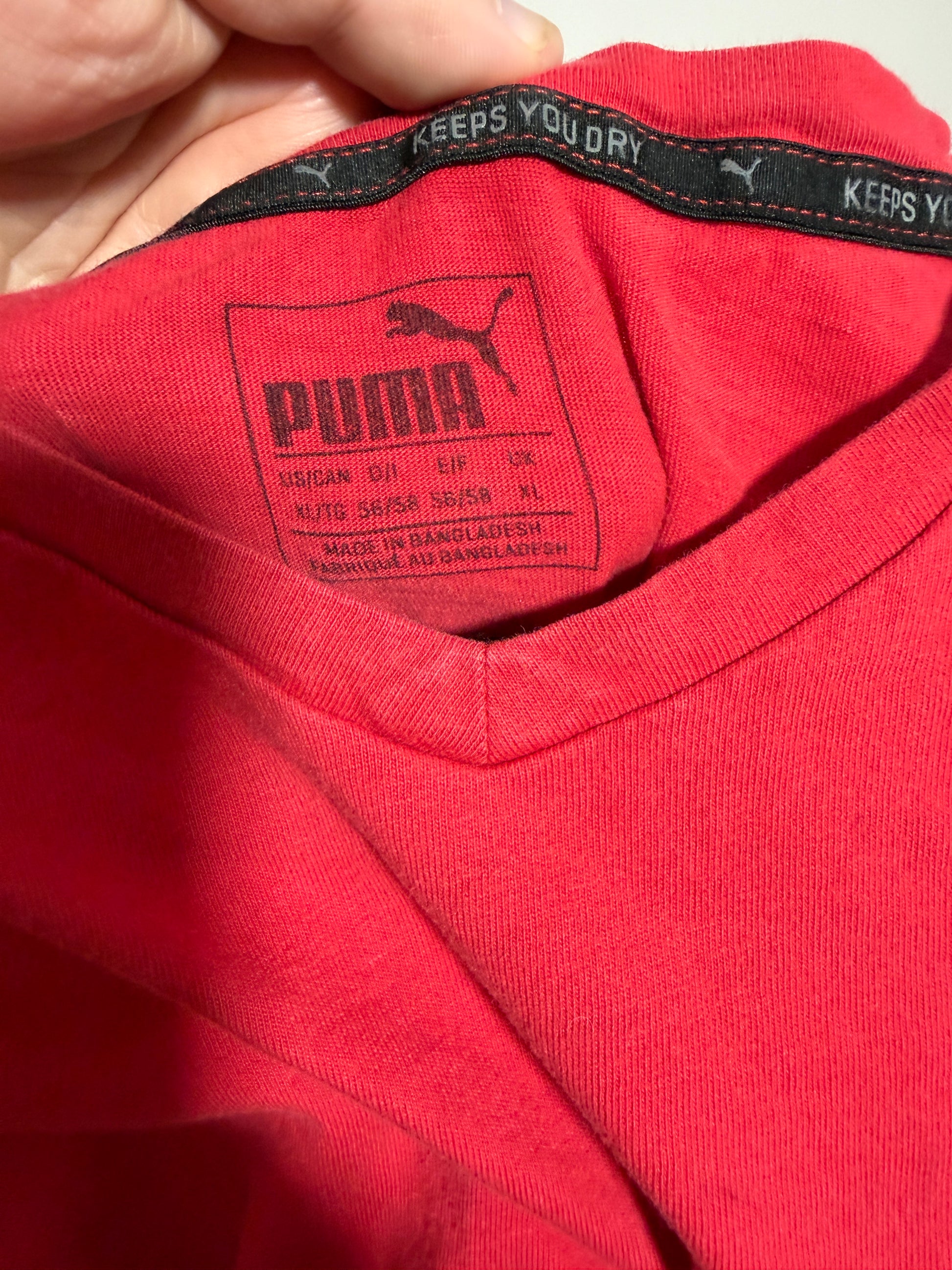 Puma Mens Red T-Shirt Size L - photo 3