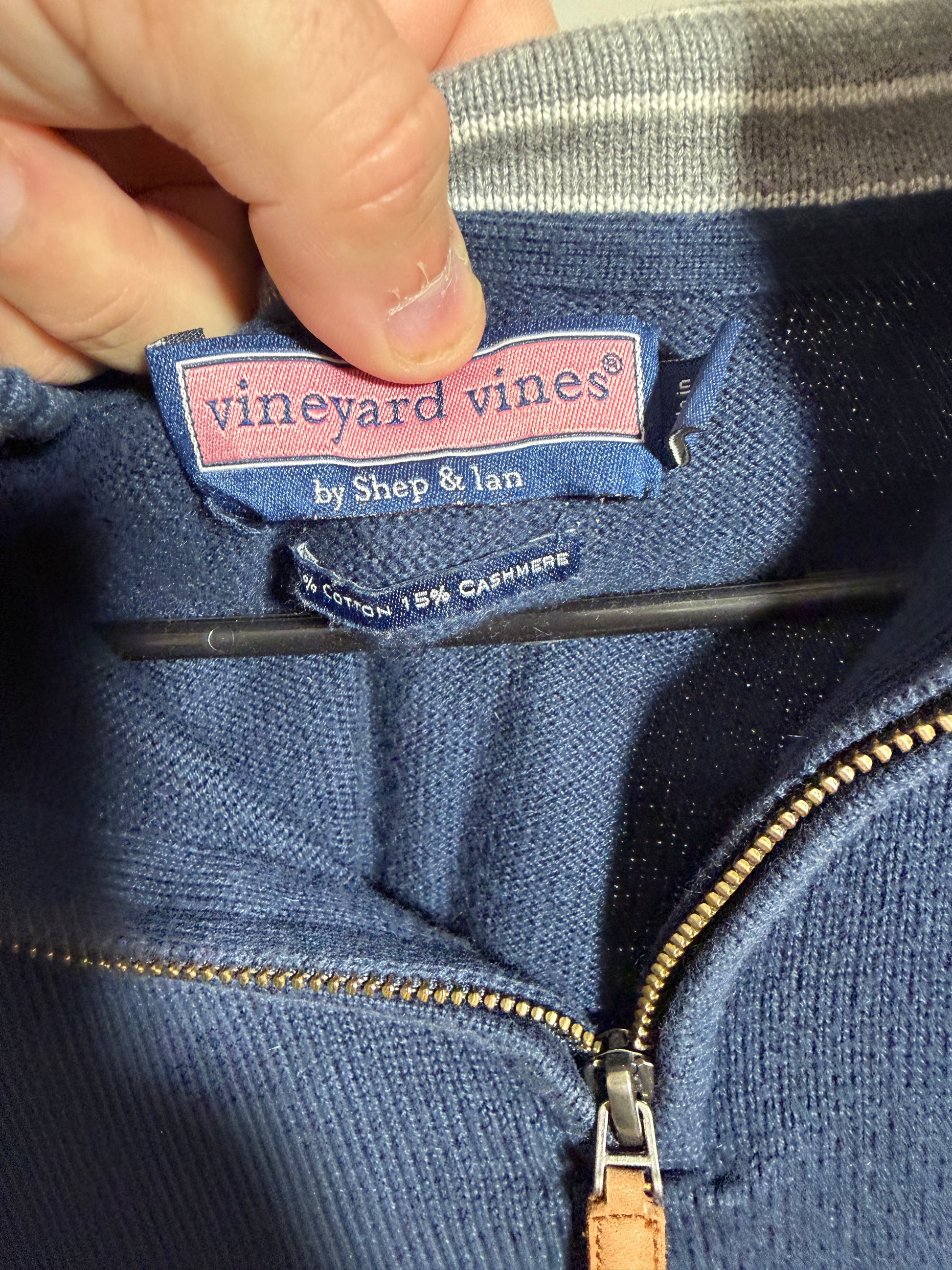 Vineyard Vines Men's Sweater by Shep & Ian Size L - photo 2