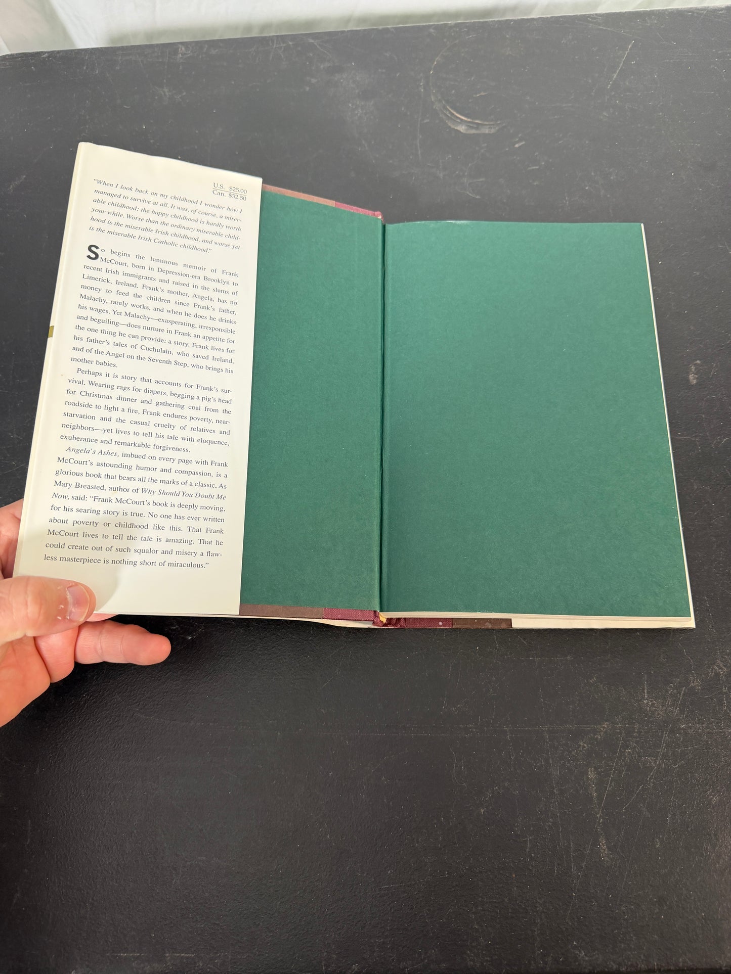 Frank McCourt Angela's Ashes First Edition Book - photo 2