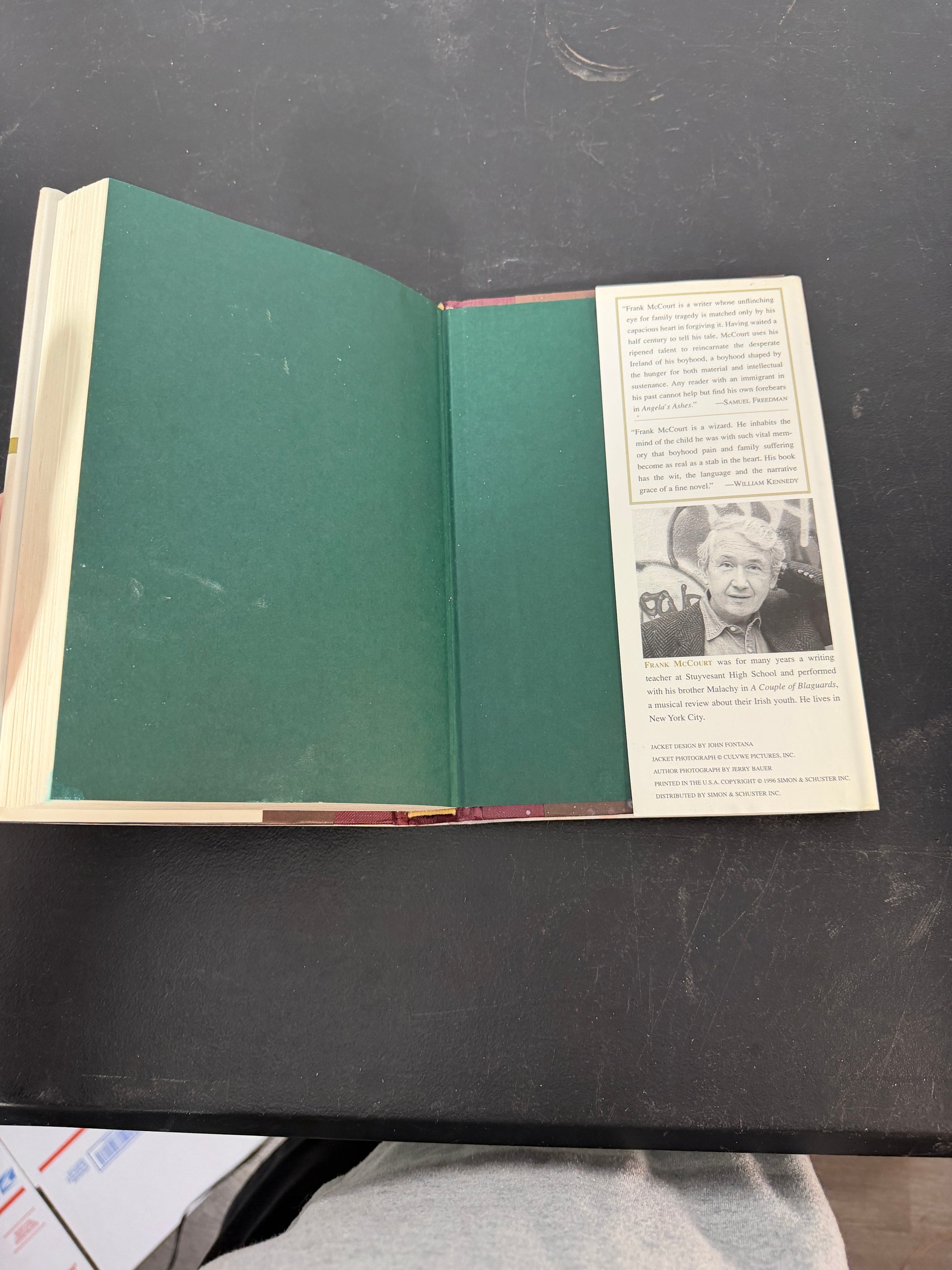 Frank McCourt Angela's Ashes First Edition Book - photo 4