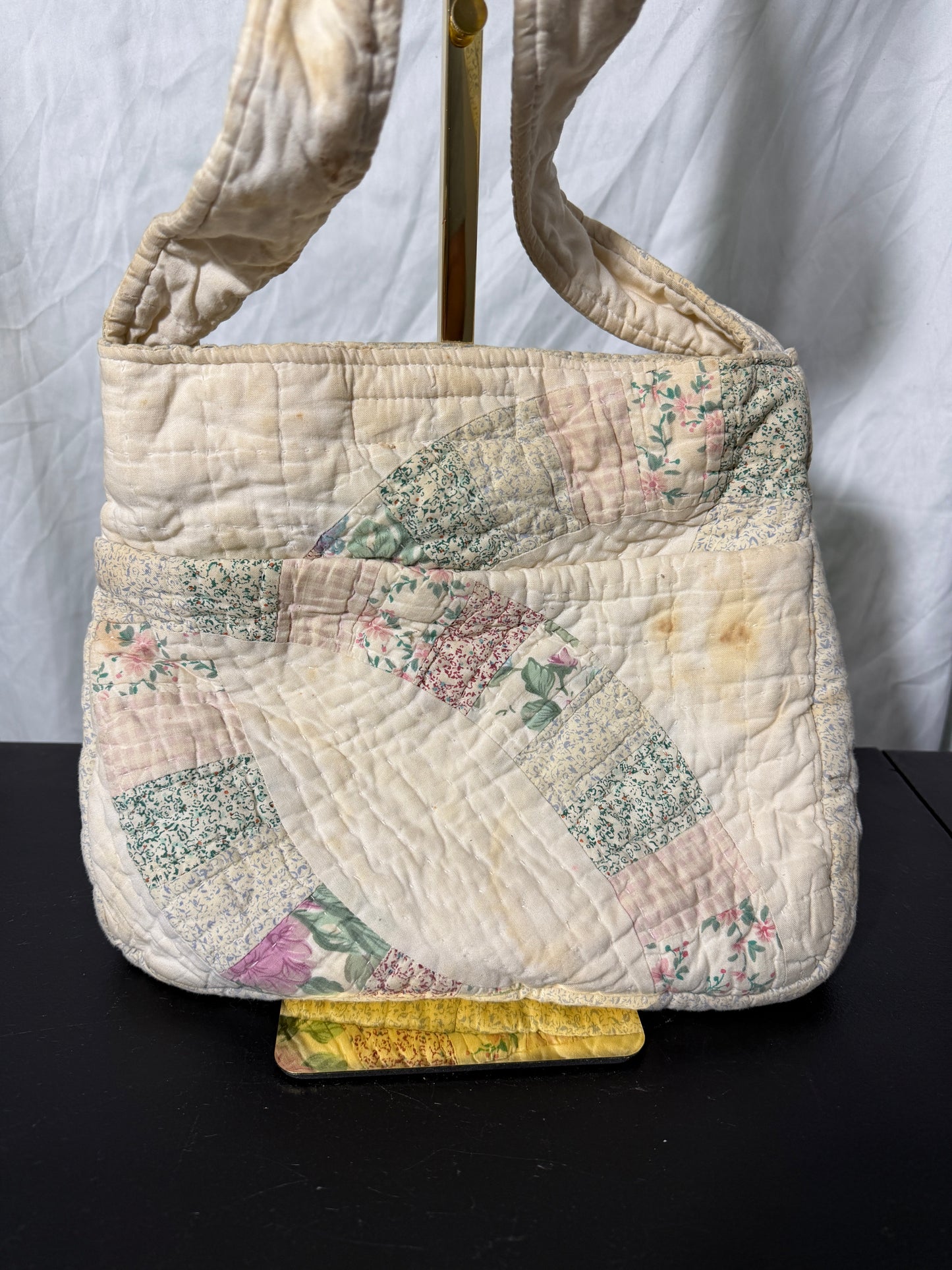 Quilted Floral Patchwork Handbag - photo 2