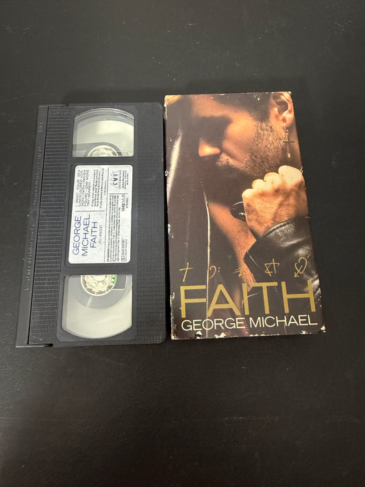 George Michael Faith VHS Tape CBS Records