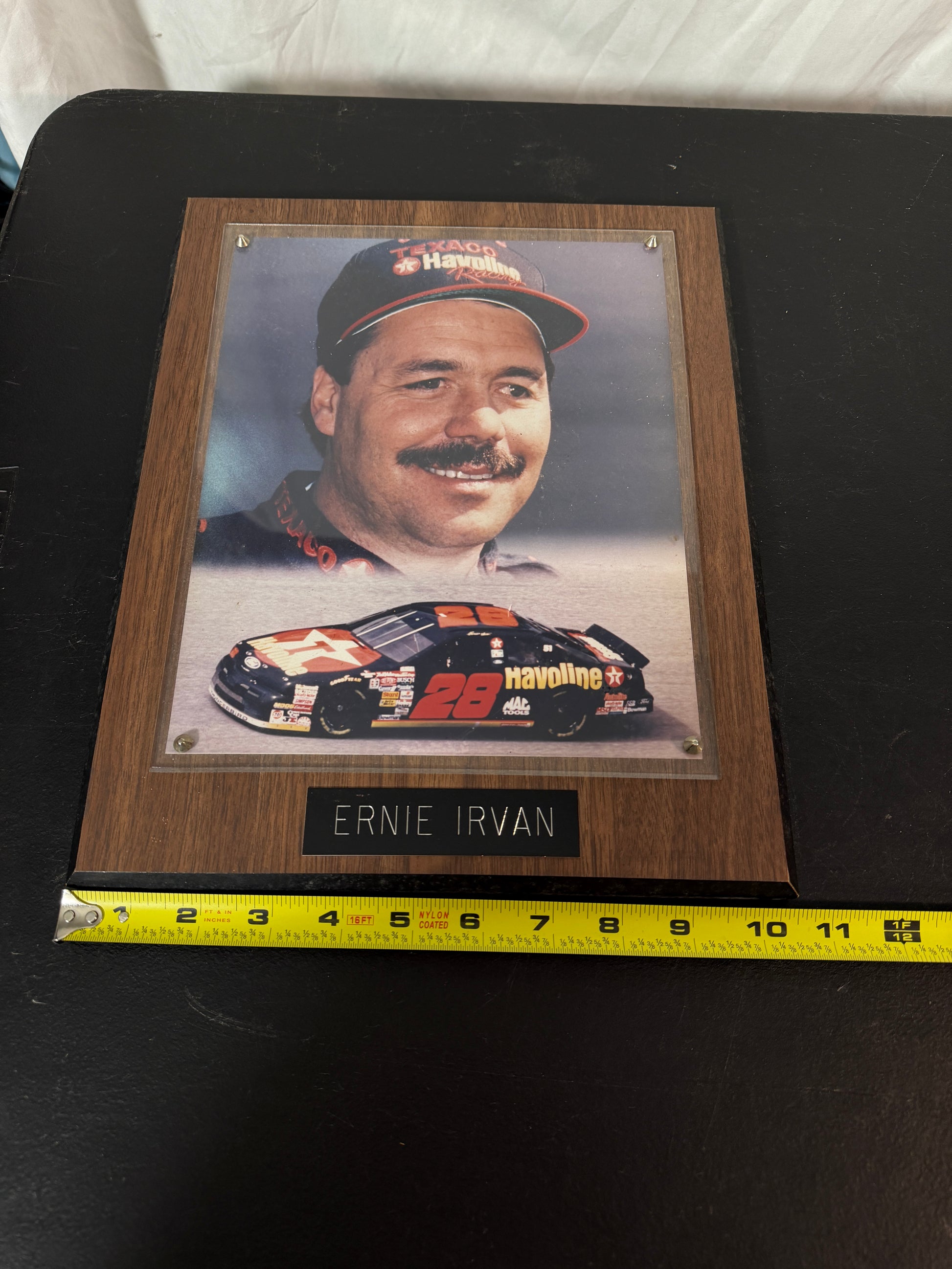 Ernie Irvan NASCAR Plaque - photo 2