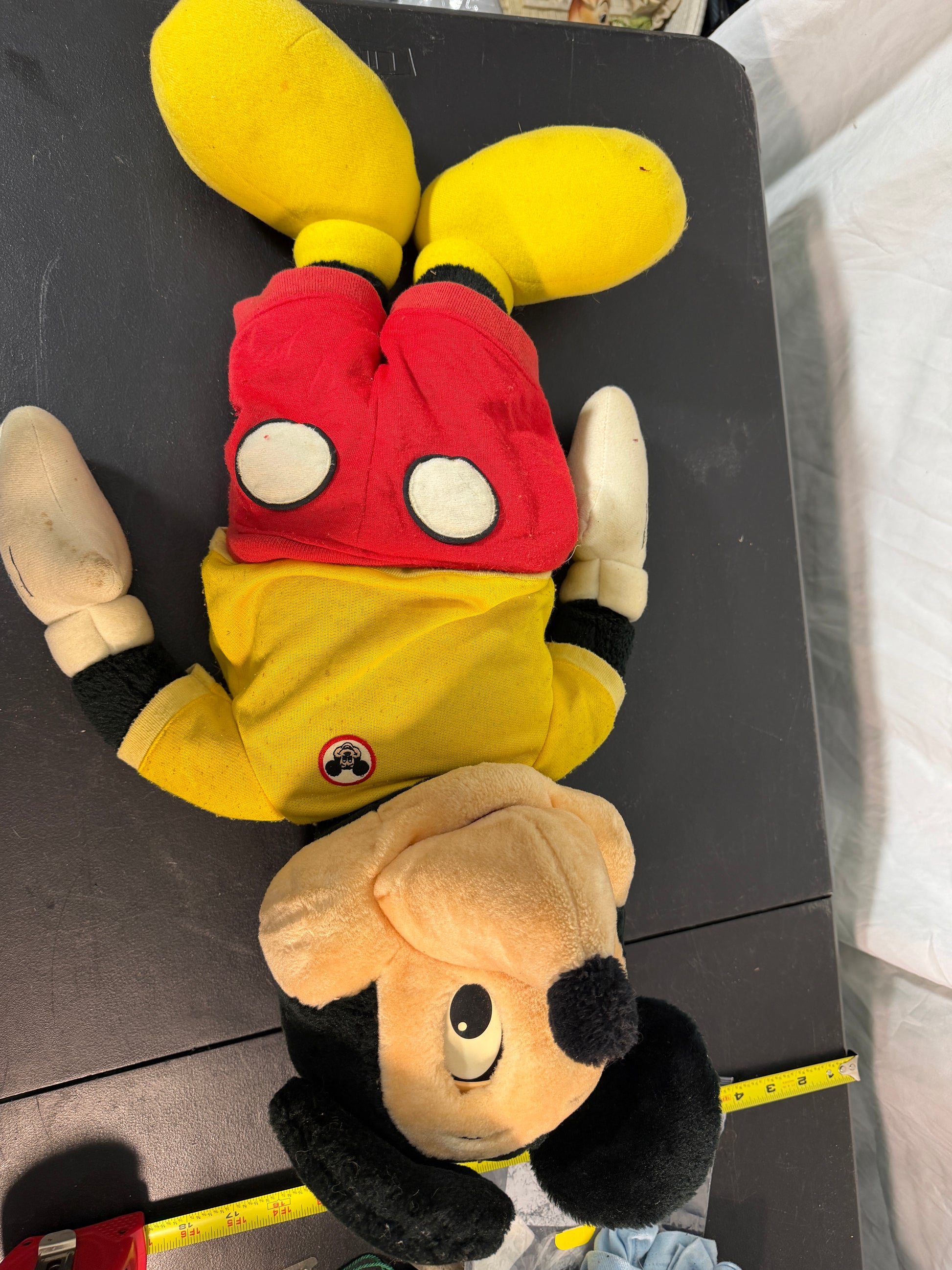 Disney Mickey Mouse Plush Toy with Cassette Player - photo 2