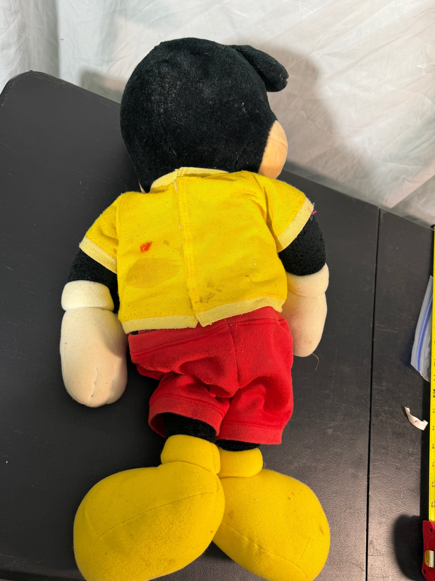 Disney Mickey Mouse Plush Toy with Cassette Player - photo 4