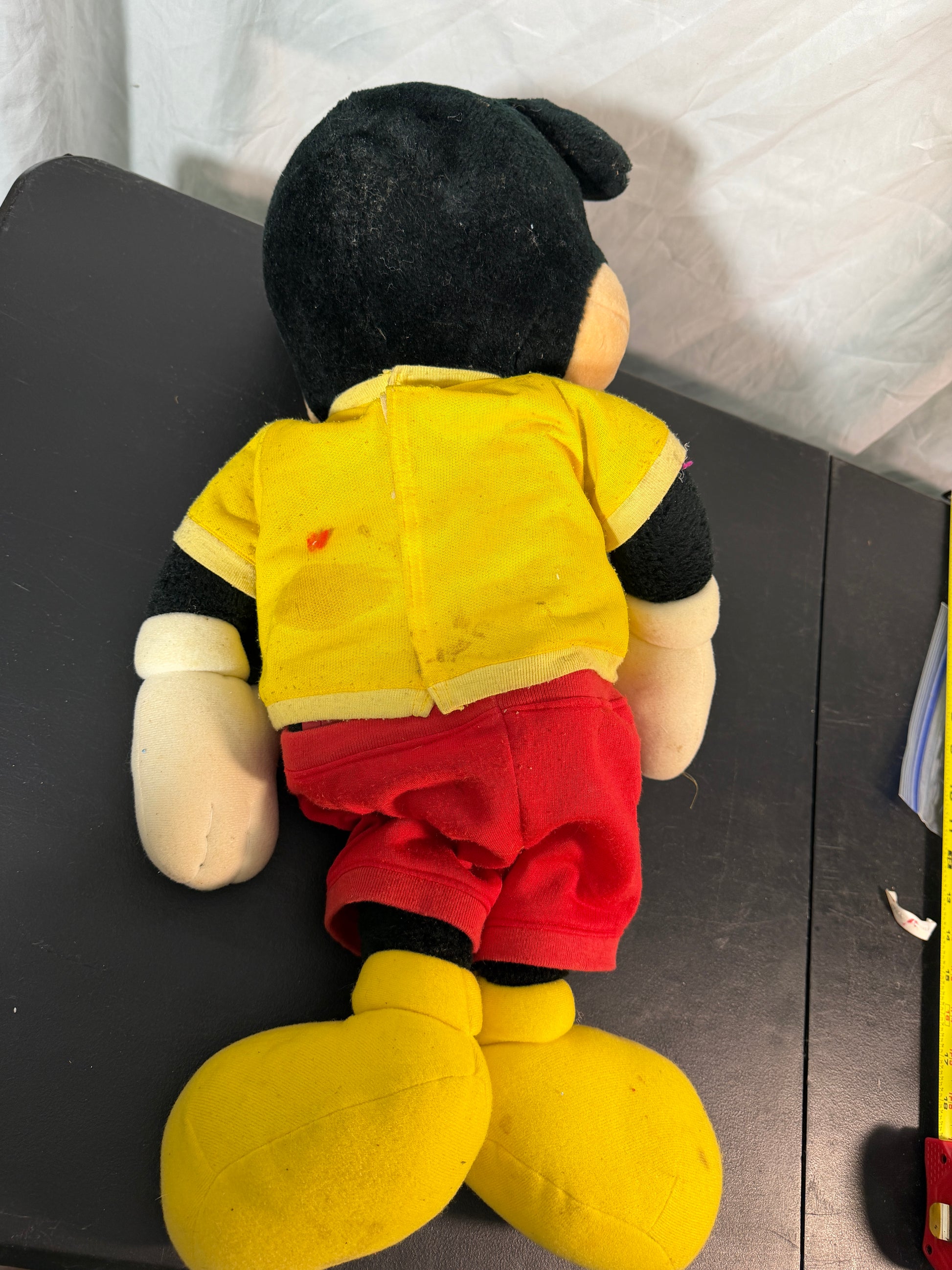 Disney Mickey Mouse Plush Toy with Cassette Player - photo 4