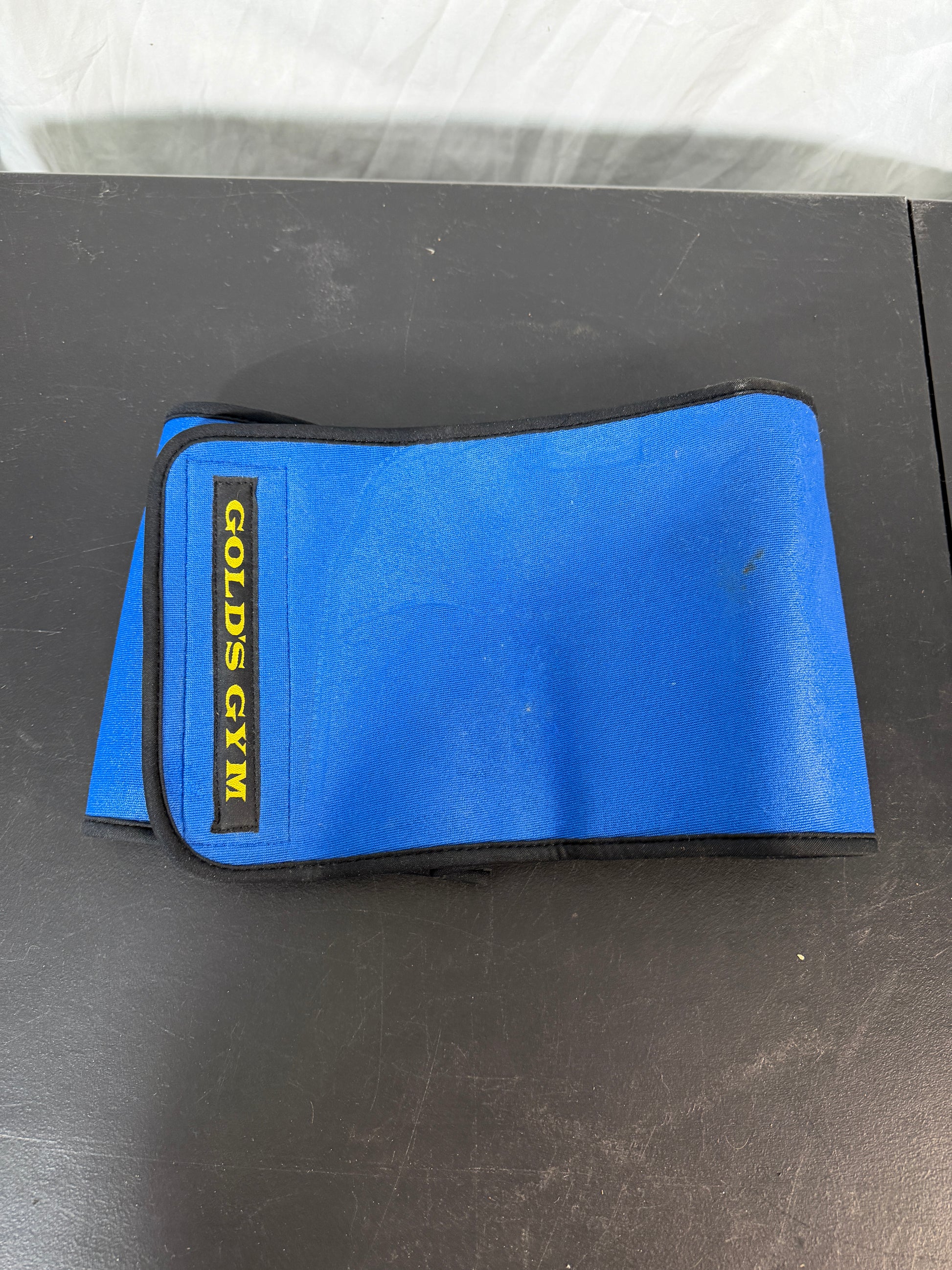 Gold's Gym Blue Neoprene Waist Trimmer Size S