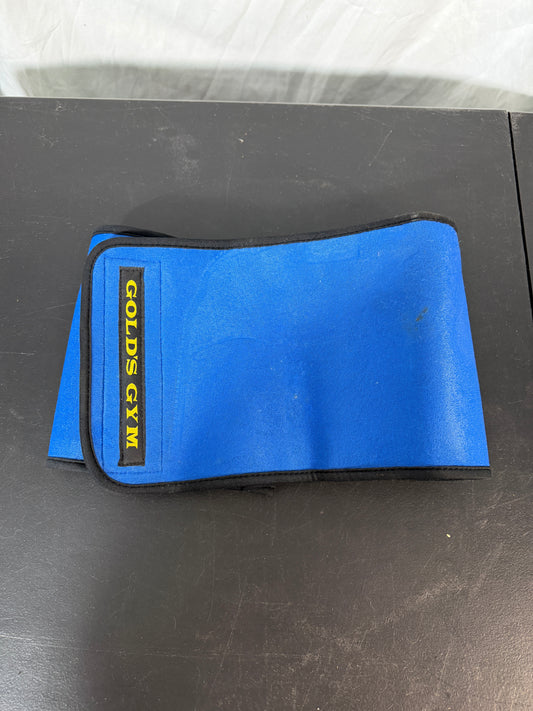 Gold's Gym Blue Neoprene Waist Trimmer Size S
