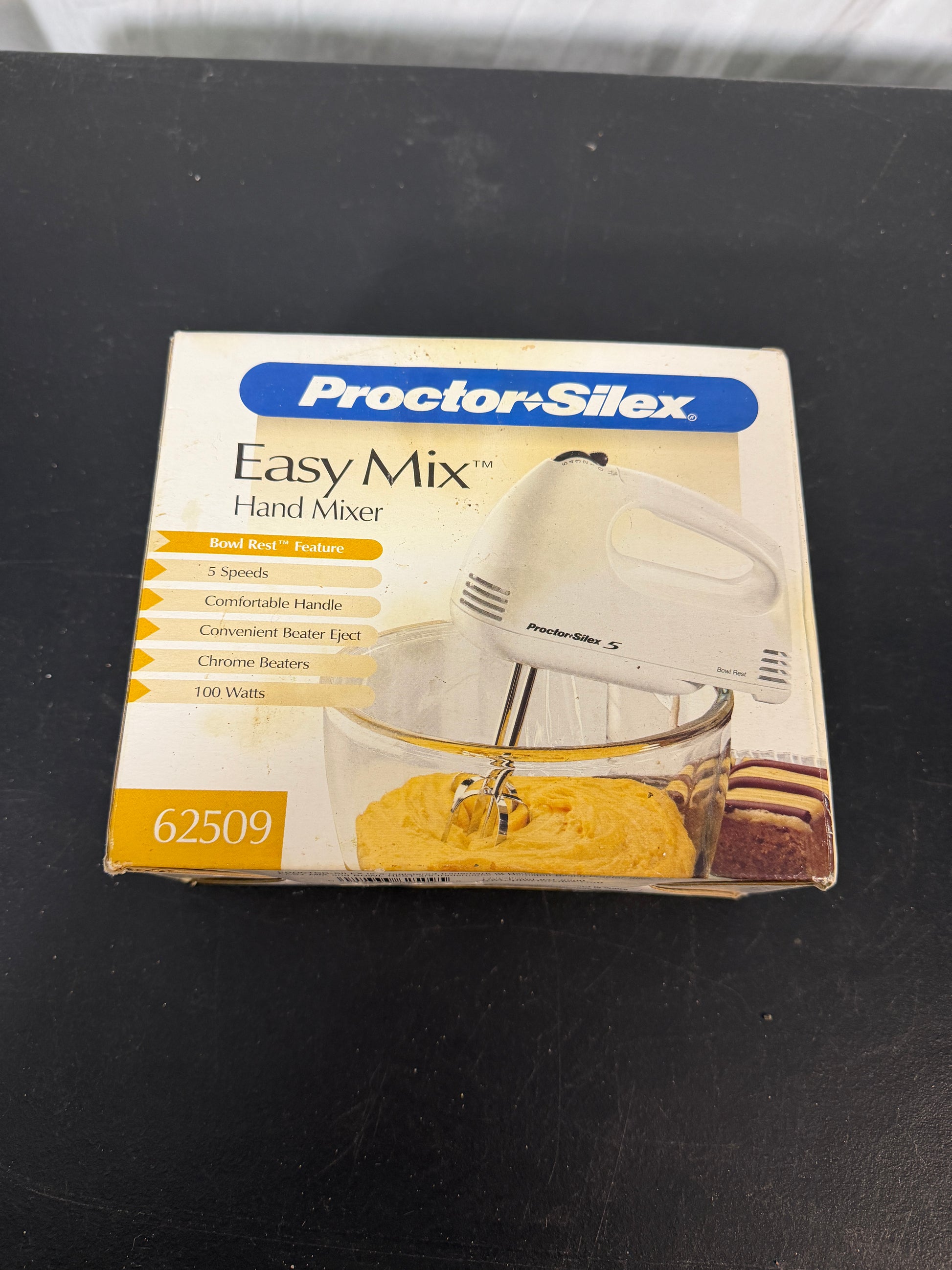 Proctor Silex Easy Mix Hand Mixer Model 62509