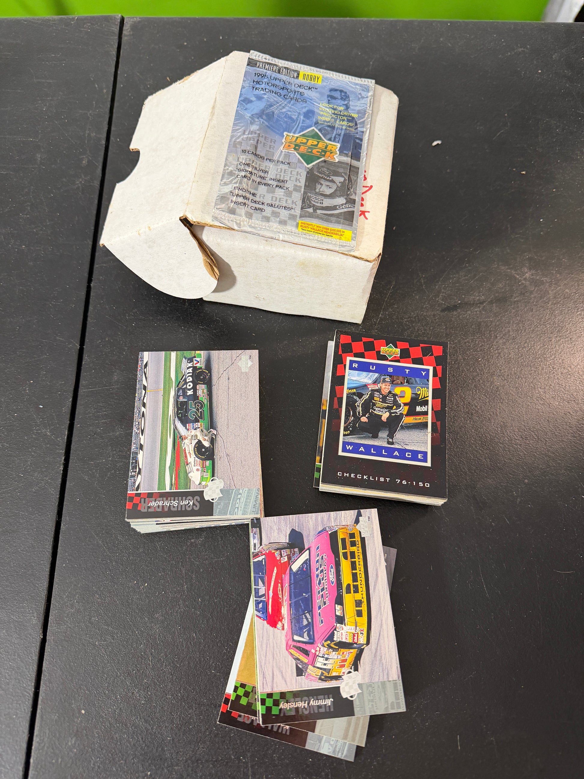 1995 Upper Deck Motorsports Trading Cards Rusty Wallace