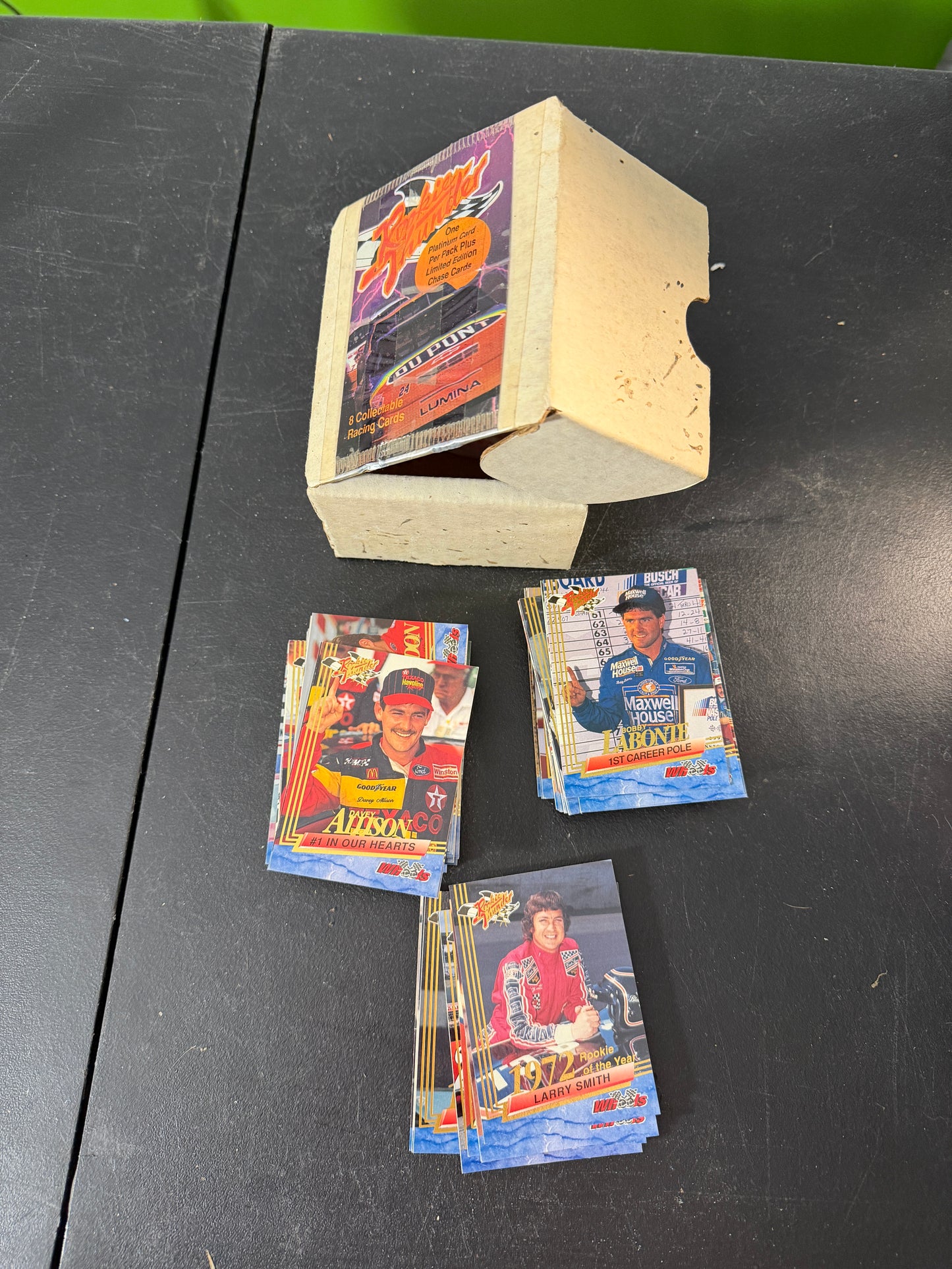 Rookie Thunder Limited Racing Trading Cards Pack
