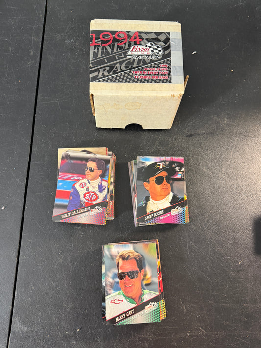 1994 Finish Line Racing Trading Cards Silver Series Box