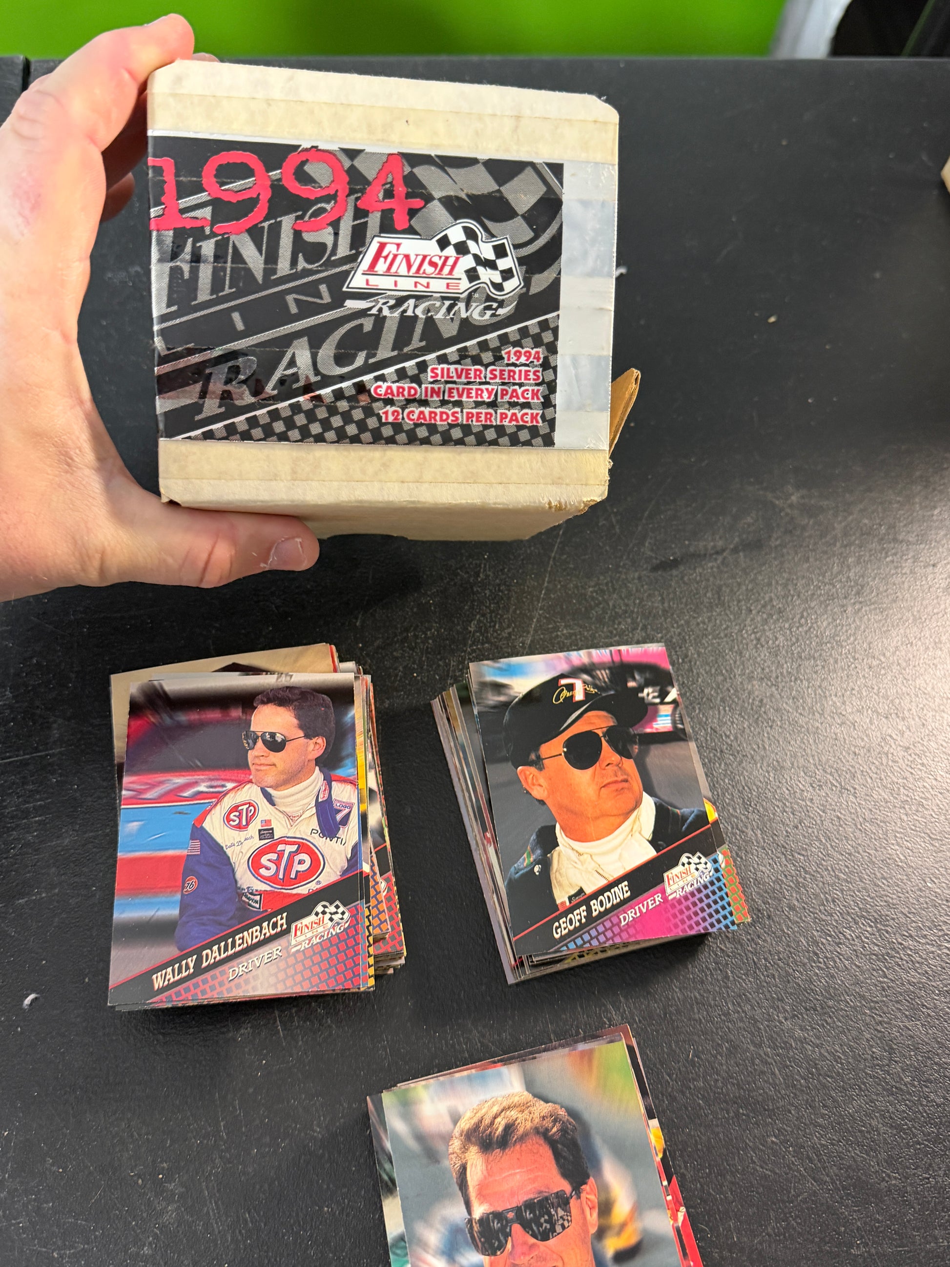 1994 Finish Line Racing Trading Cards Silver Series Box - photo 2