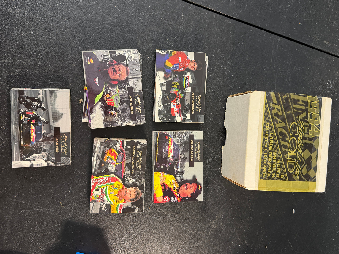 1994 Finish Line Gold NASCAR Trading Cards