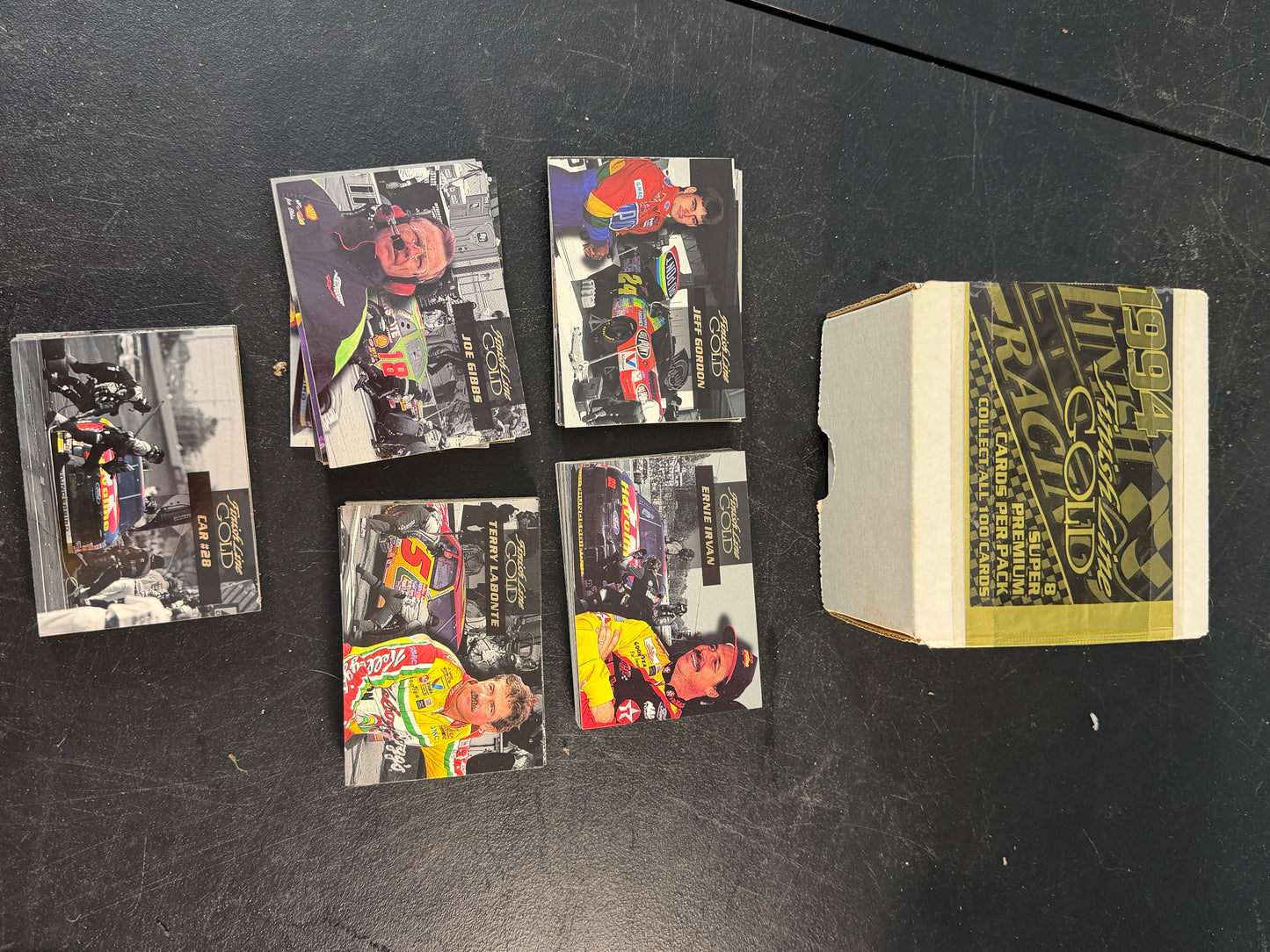 1994 Finish Line Gold NASCAR Trading Cards - photo 2