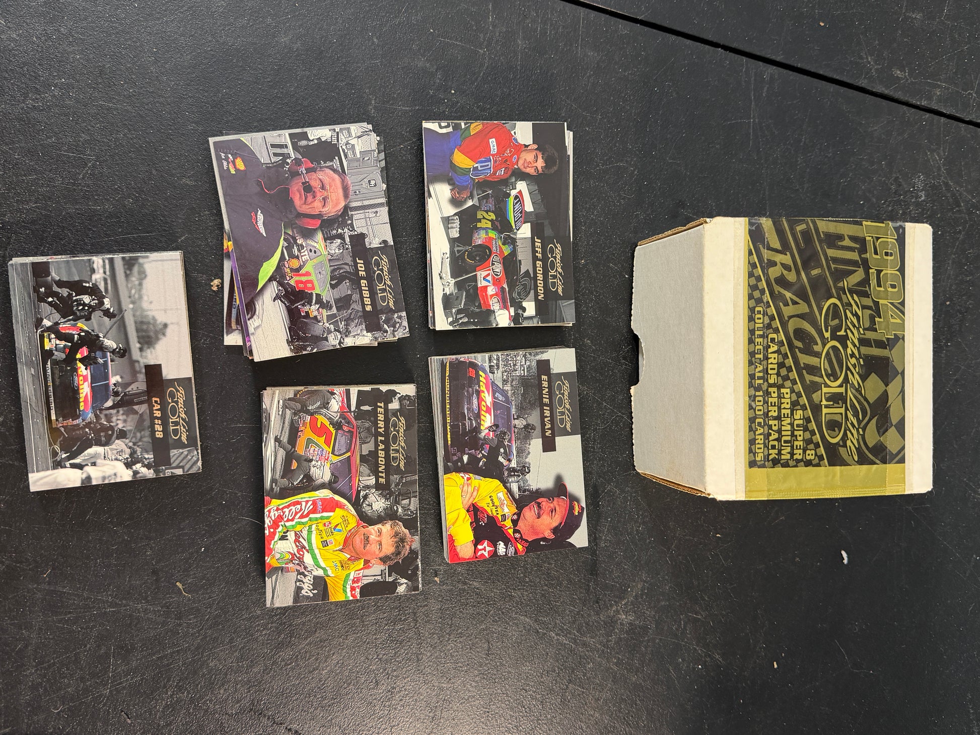 1994 Finish Line Gold NASCAR Trading Cards - photo 2