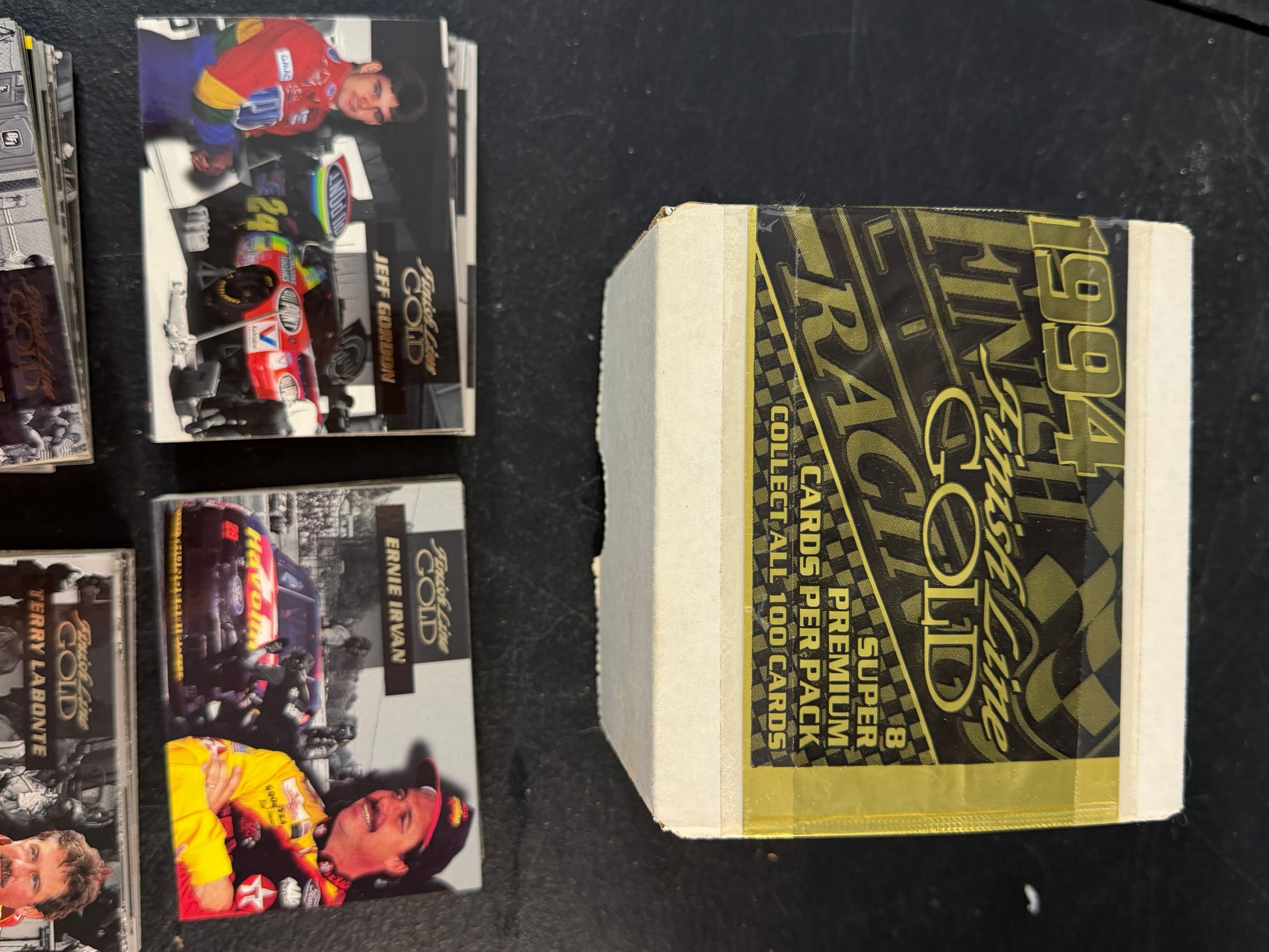 1994 Finish Line Gold NASCAR Trading Cards - photo 3