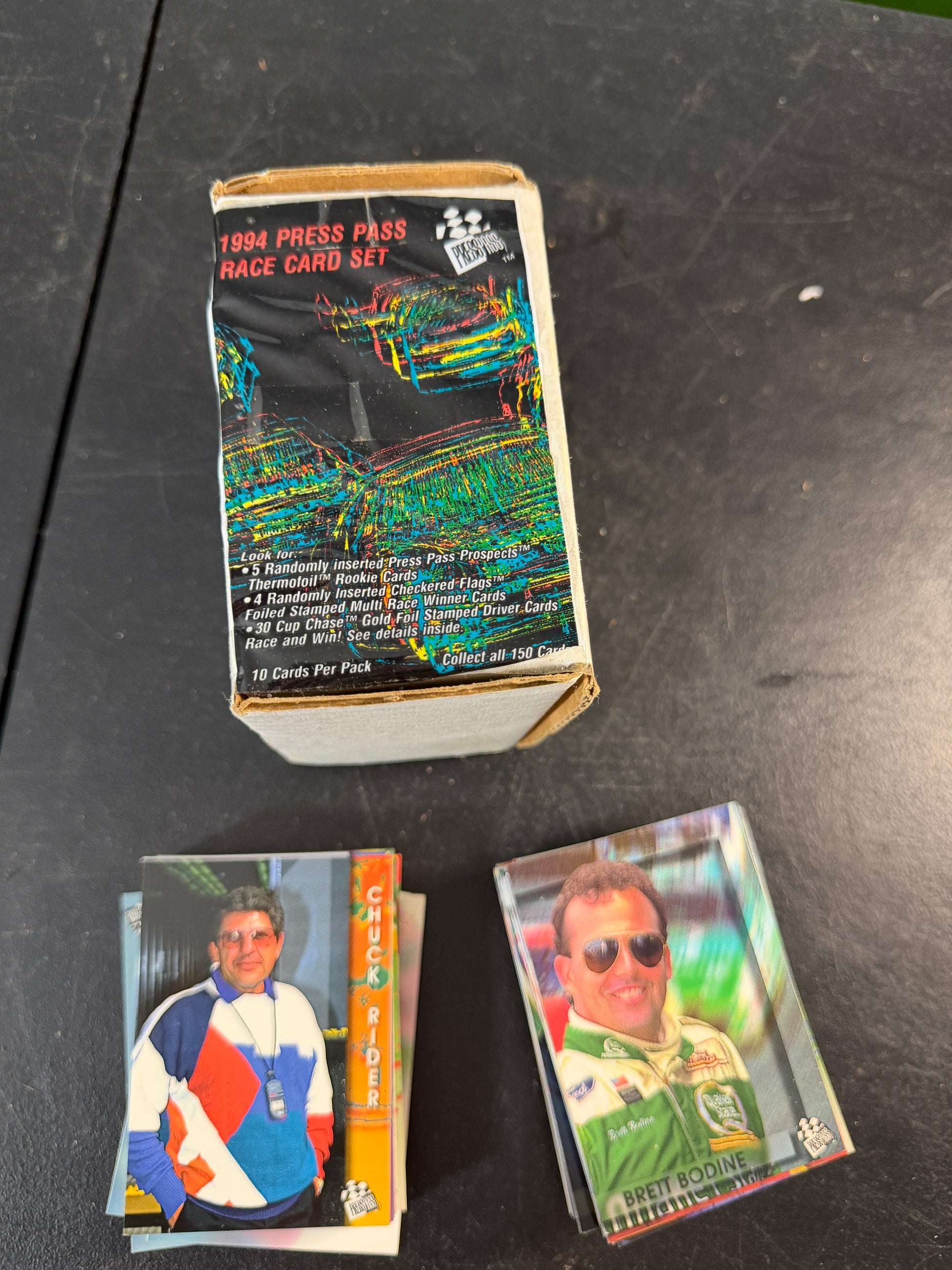 1994 Press Pass NASCAR Racing Trading Cards - photo 2