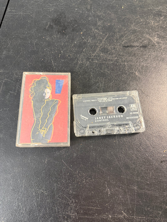 Janet Jackson Control Cassette Tape A&M Records