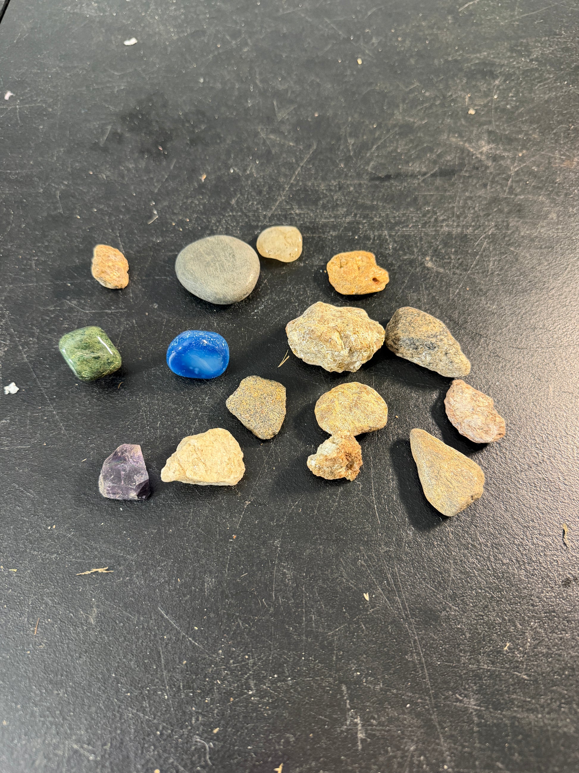 Collection of Natural Stones and Crystals