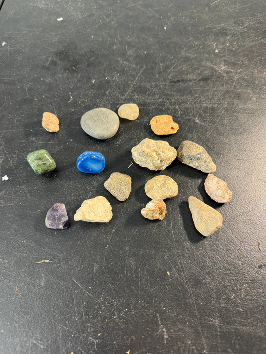 Collection of Natural Stones and Crystals