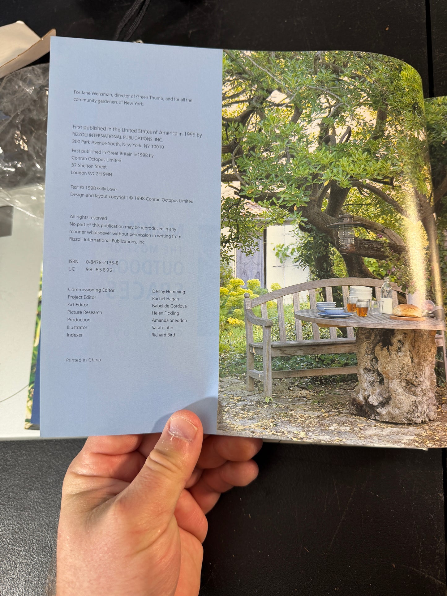 Making the Most of Outdoor Spaces by Gilly Love (1999, Hardcover) - photo 2