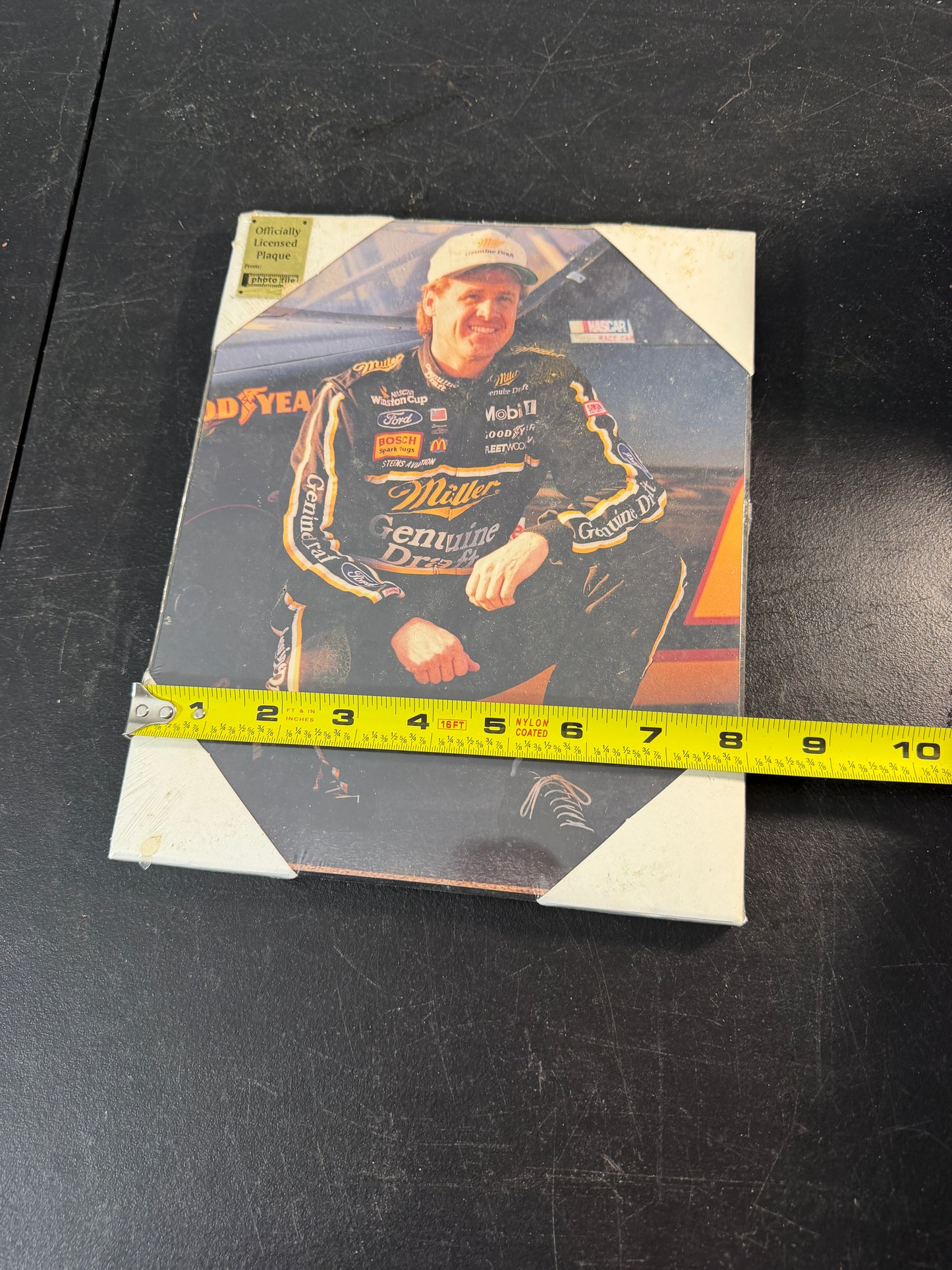 Rusty Wallace Miller Genuine Draft NASCAR Photo Plaque - photo 4