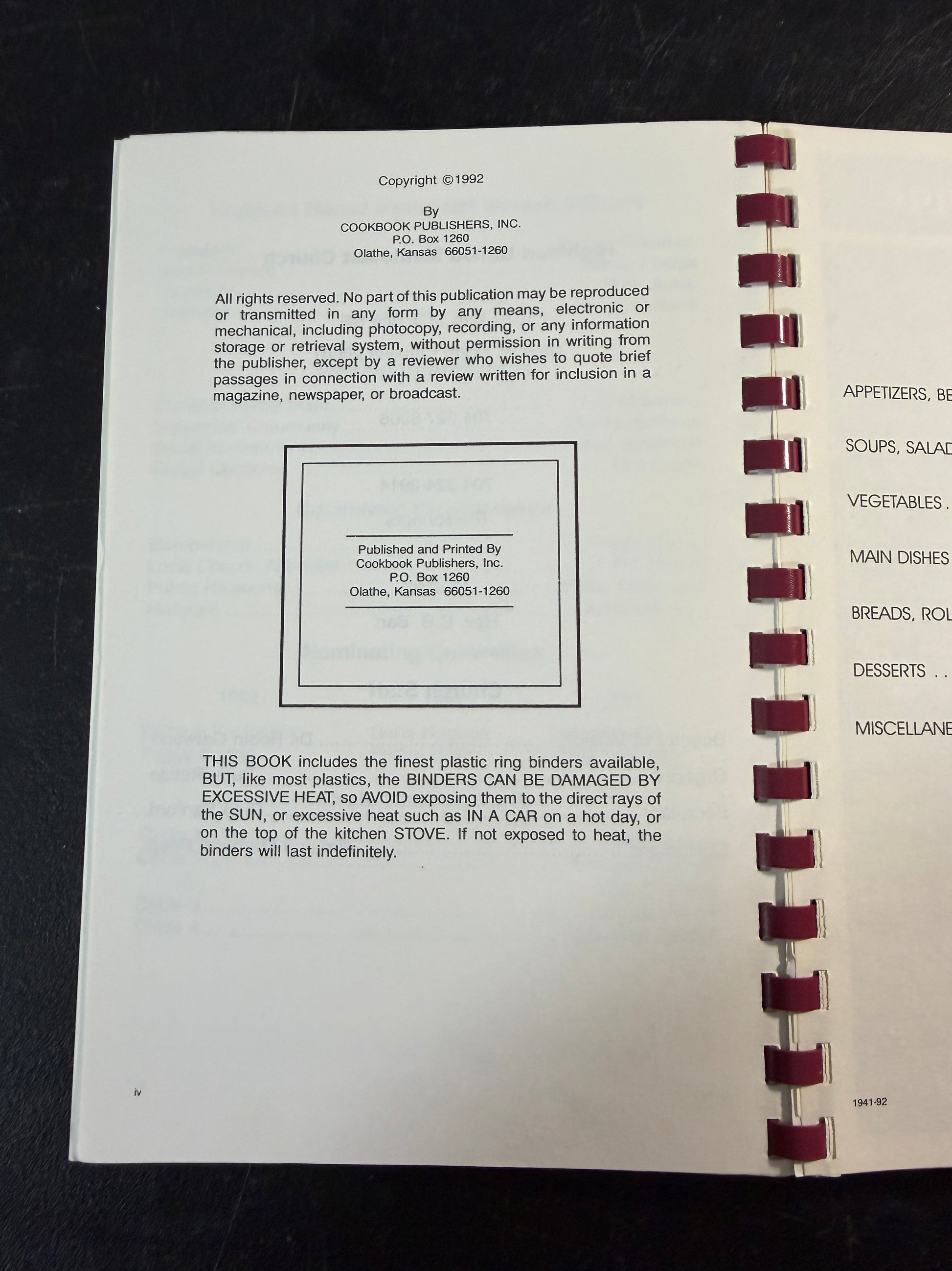 United Methodist Women's Cookbook - photo 3