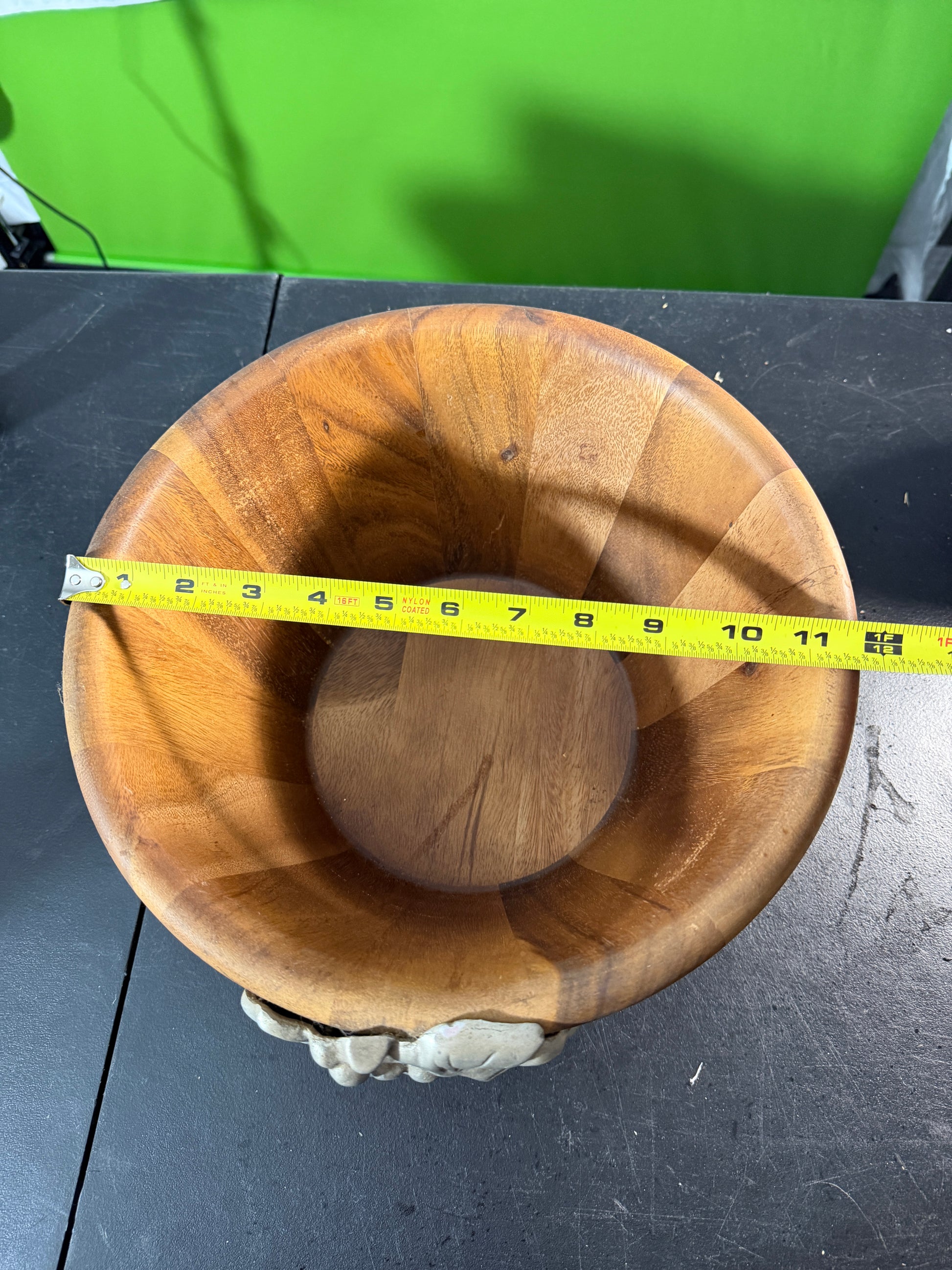 Bella Vineyard Heritage Mint Ltd Wooden Bowl with Grape Handle - photo 8