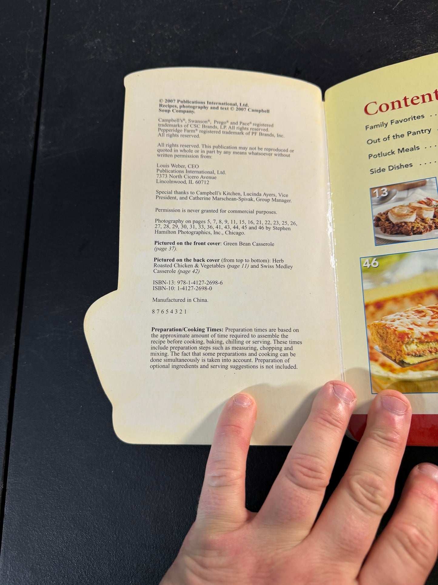 Publications International, Ltd. Campbell's Casseroles Cookbook - photo 2