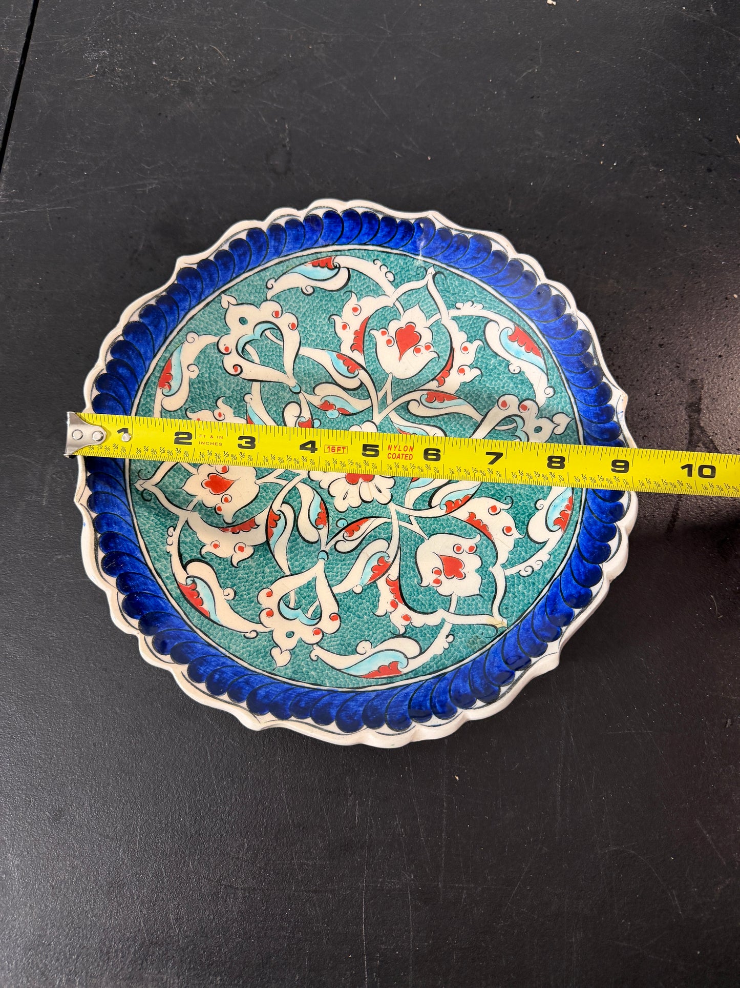 Günser Gini Special Hand Made Decorative Plate 10 inches - photo 4