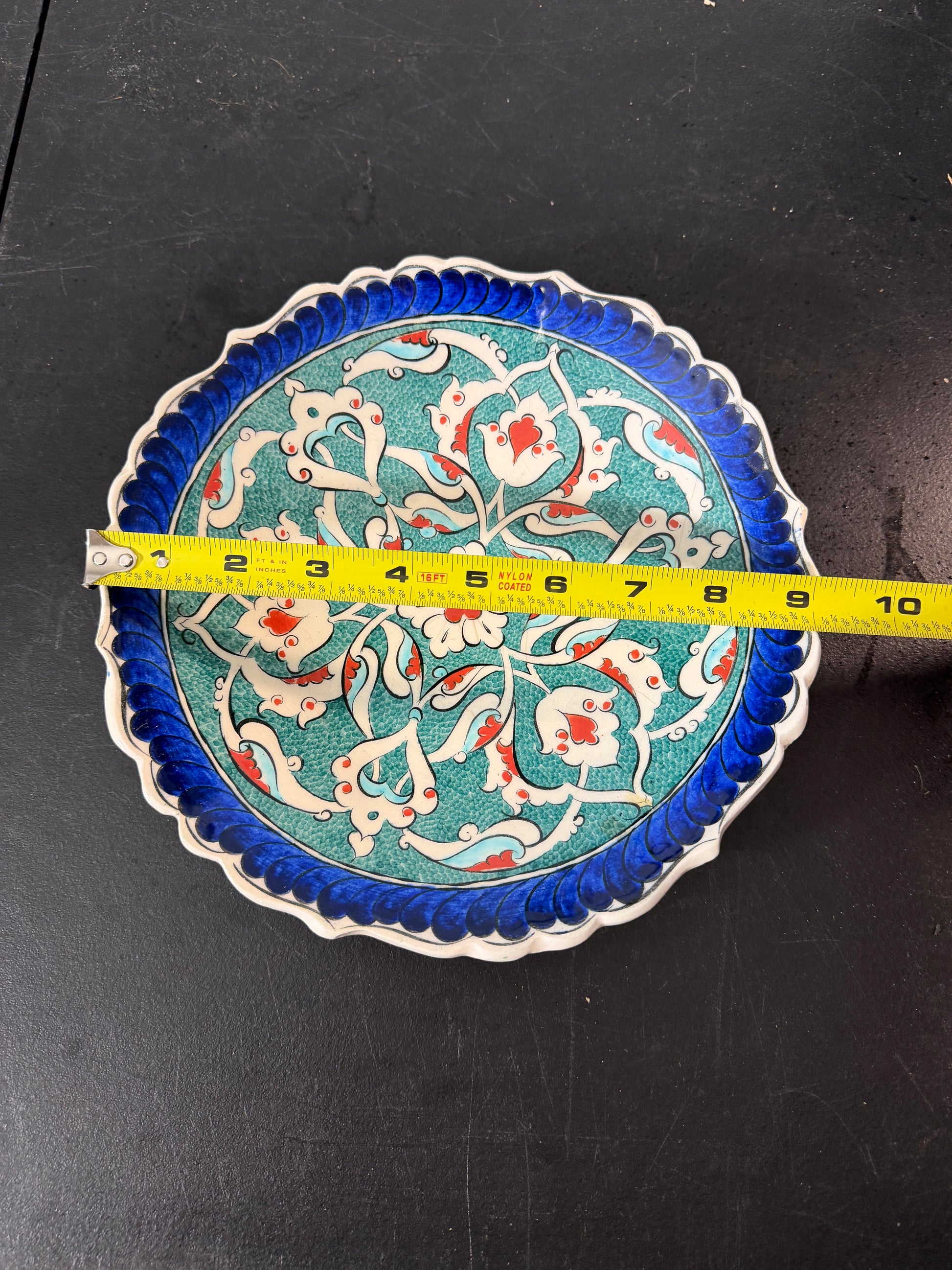 Günser Gini Special Hand Made Decorative Plate 10 inches - photo 4