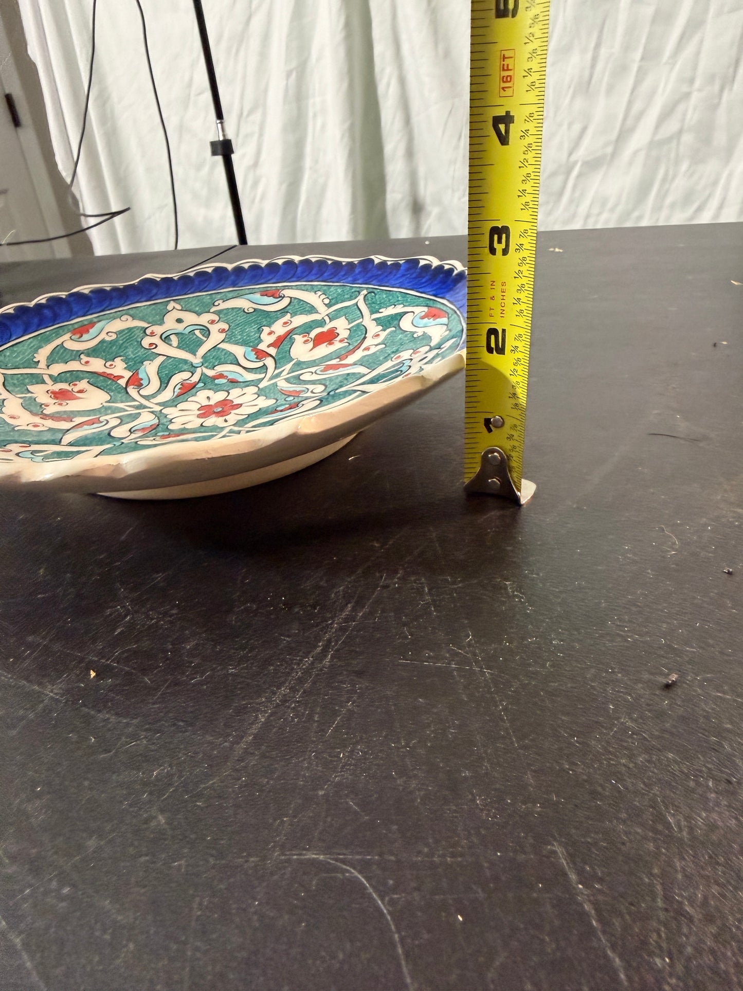 Günser Gini Special Hand Made Decorative Plate 10 inches - photo 5