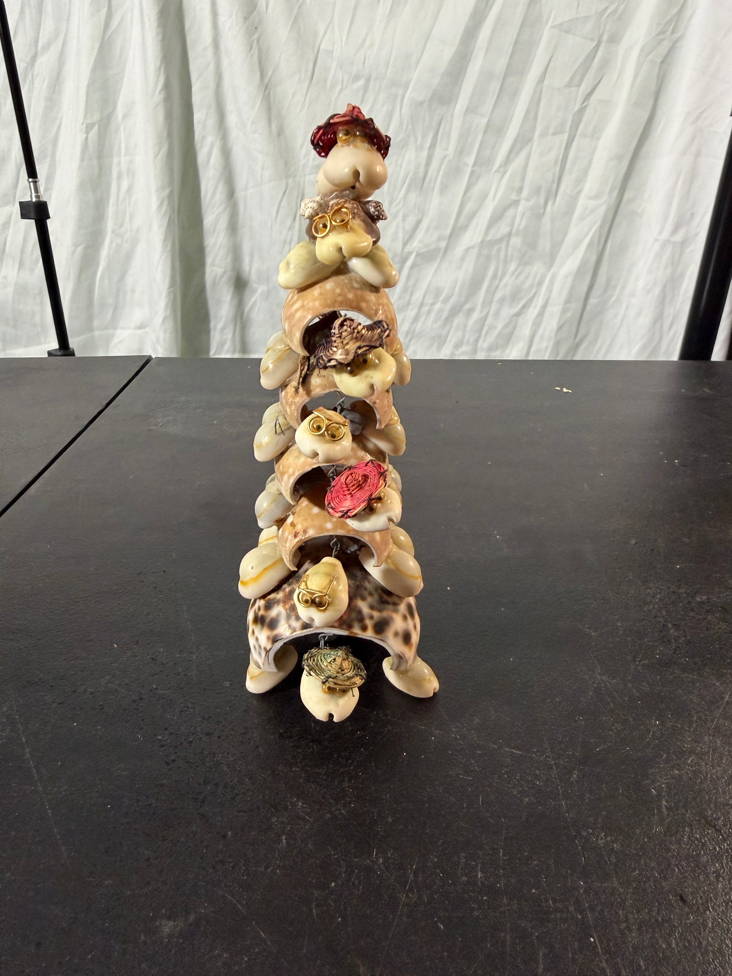 Turles Seashell Figurine With Bobbleheads - Decorative Seashells - photo 2
