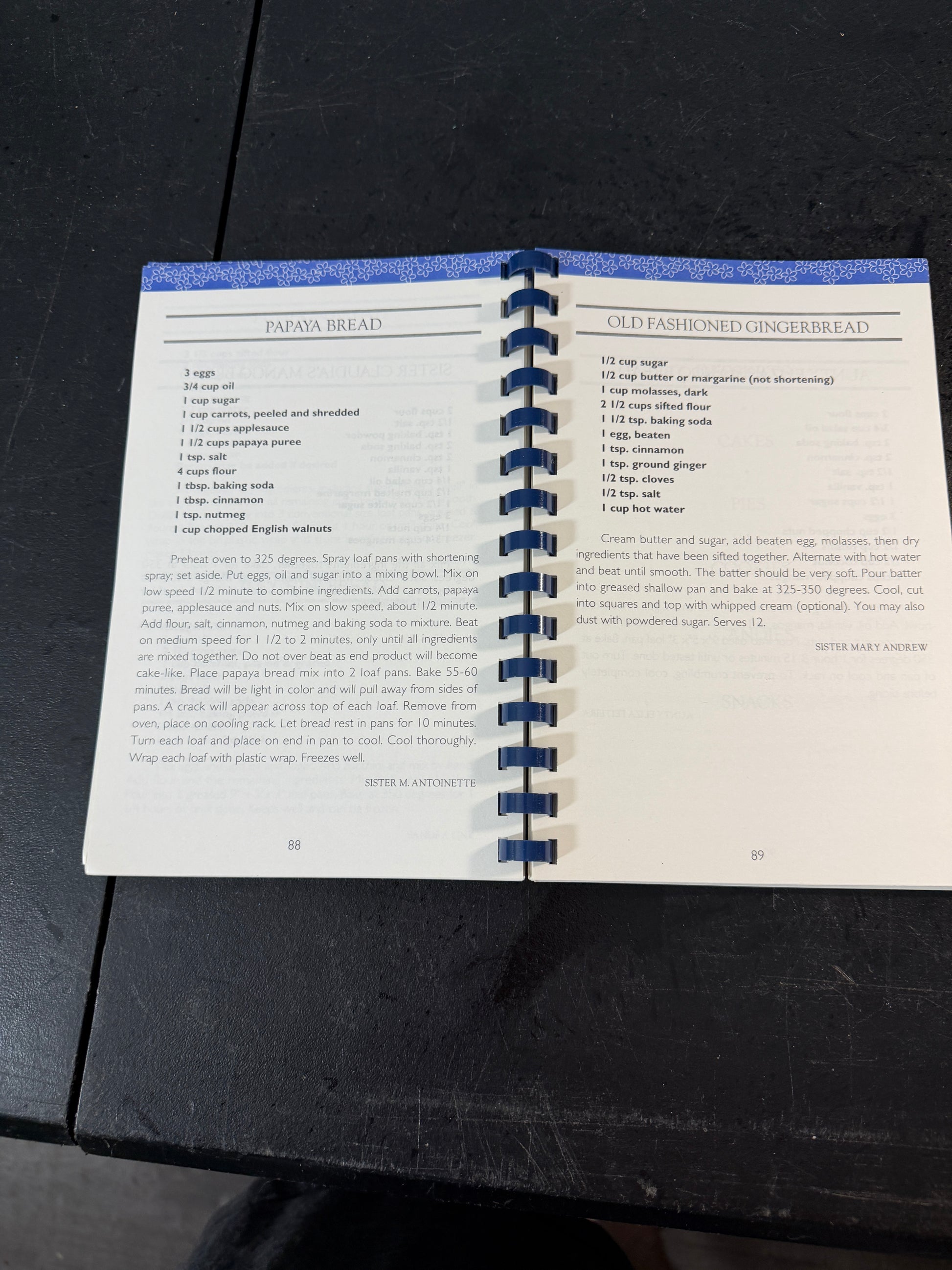 Sandra Link Sister Antoinette's Favorite Recipes Third printing Dec 1992 Cookbook - photo 6
