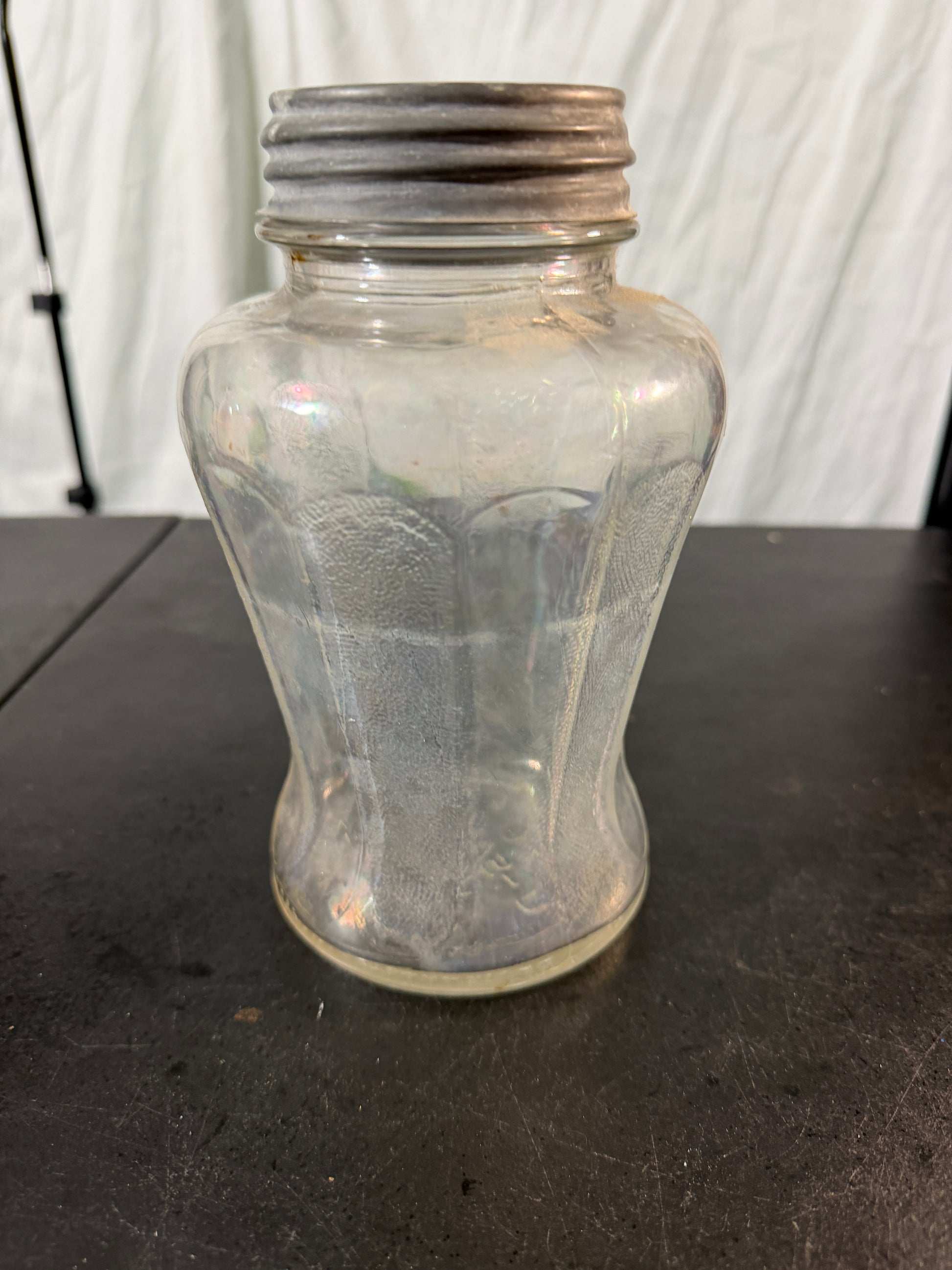 J. Savit MFG. CO Glass Jar with Metal Lid - 1 Quart