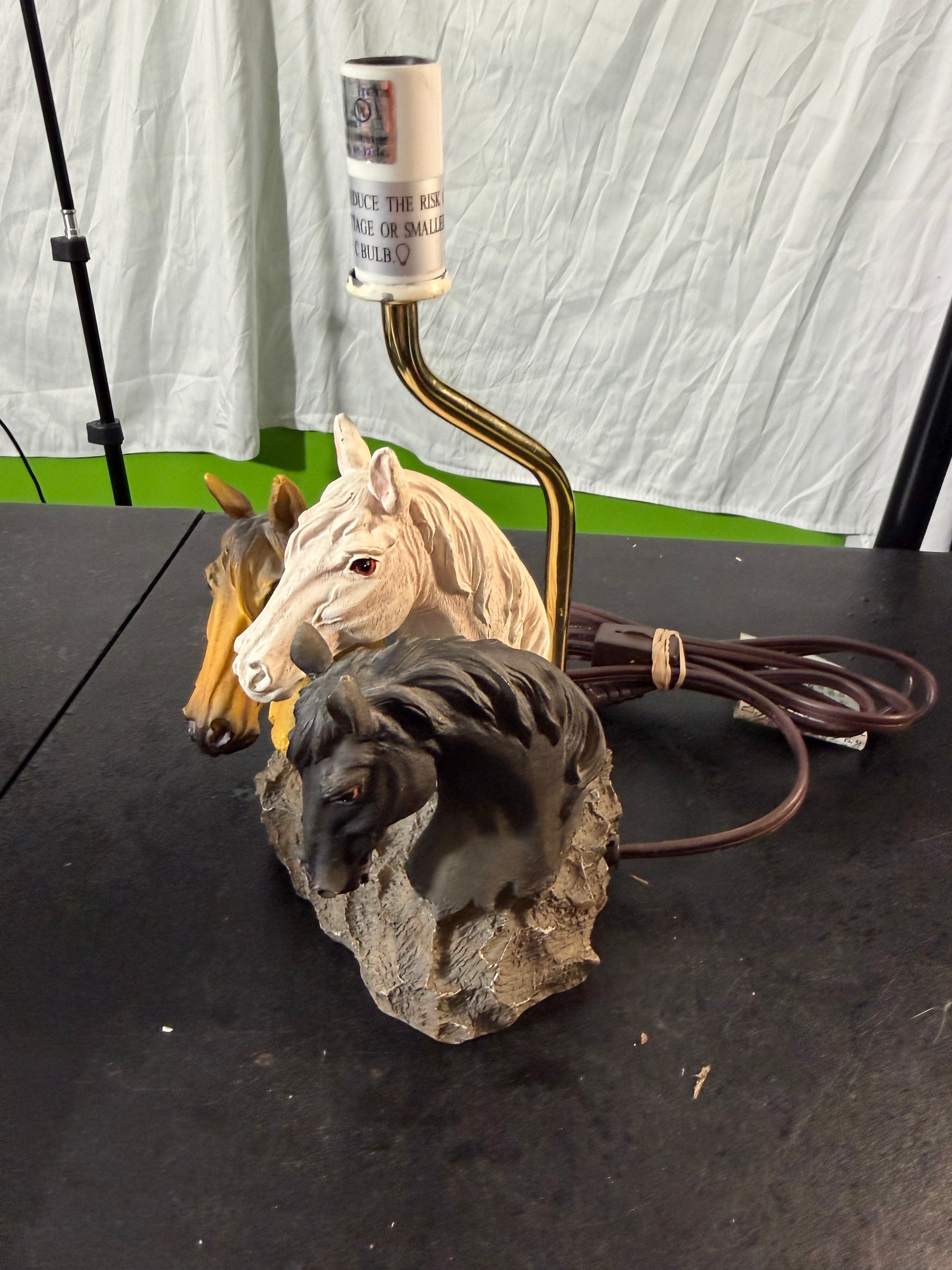 Horse Head Lamp by Youngs Incorporated - photo 2