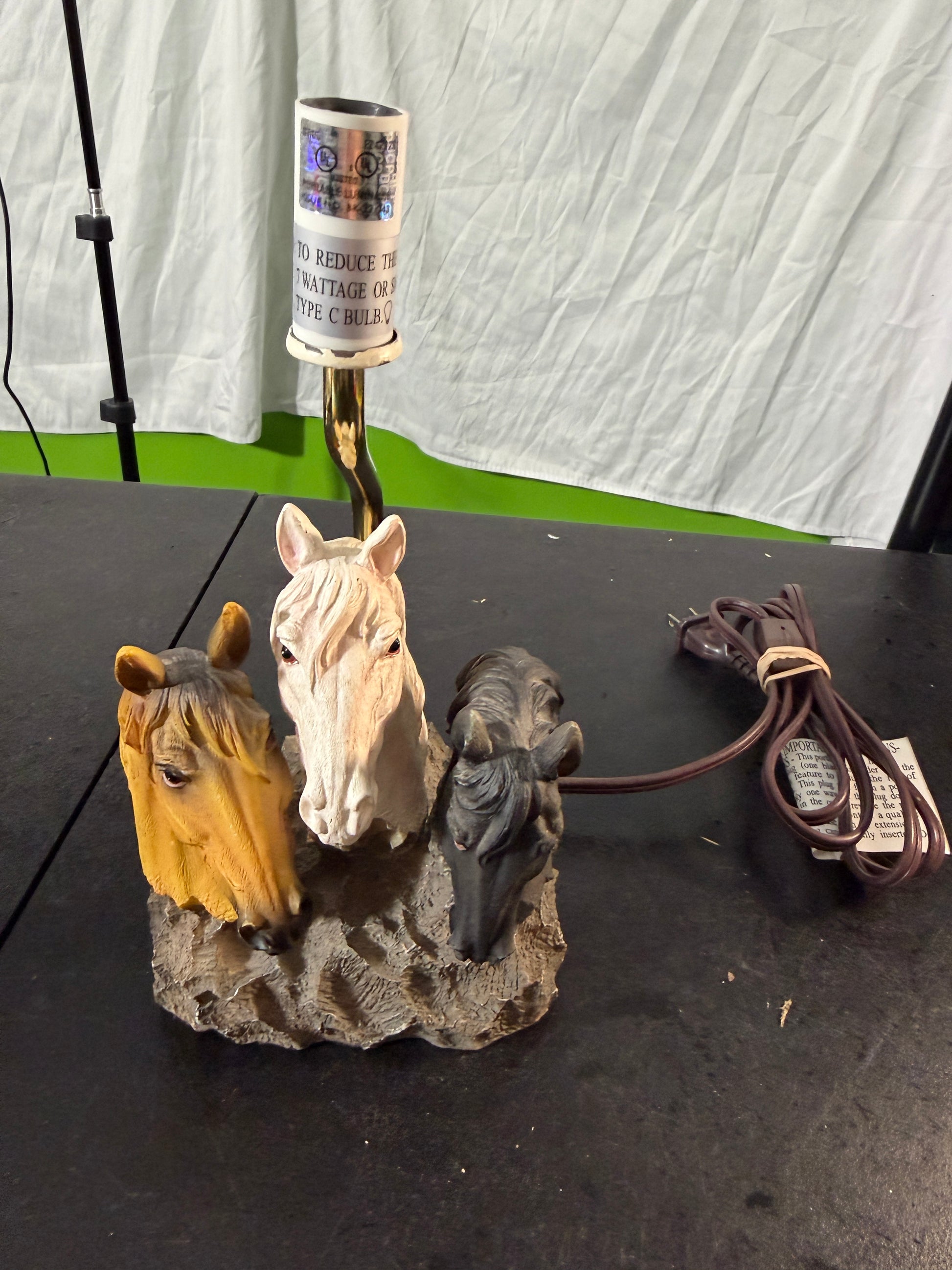 Horse Head Lamp by Youngs Incorporated - photo 3
