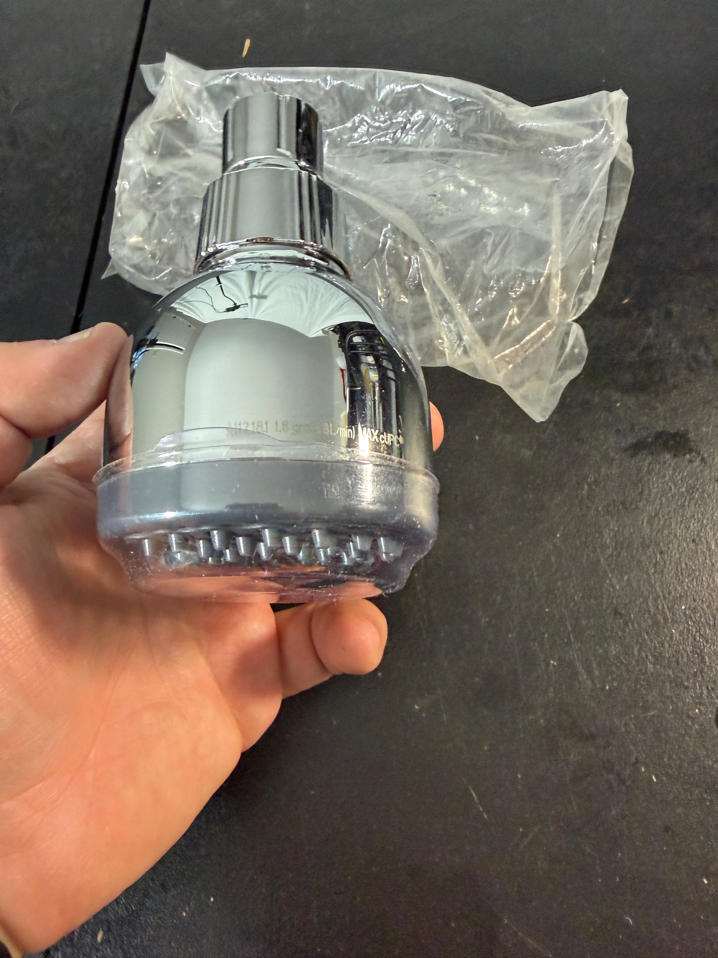 Chrome Shower Head 1.8 GPM A112.18 - photo 2