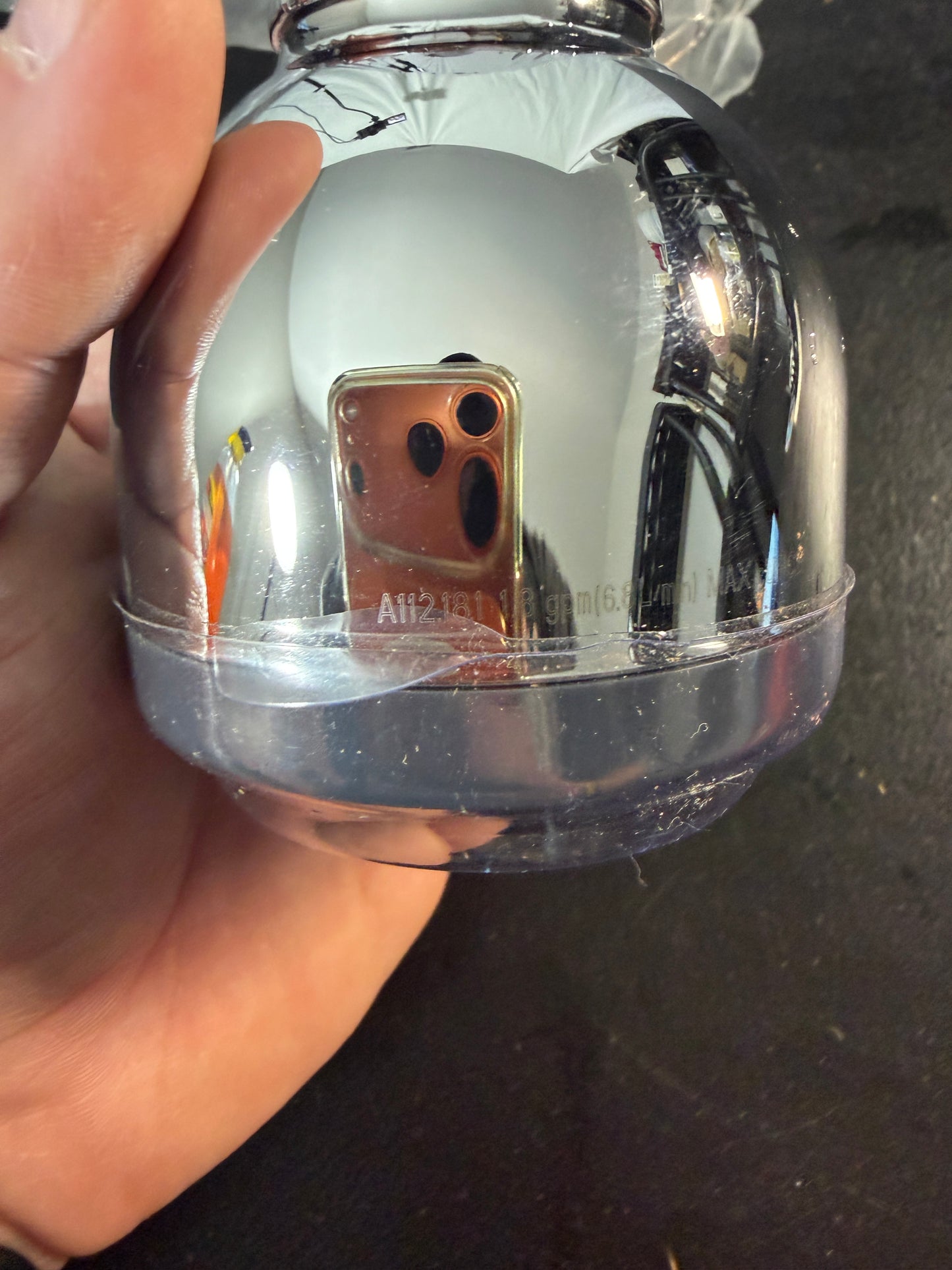 Chrome Shower Head 1.8 GPM A112.18 - photo 5