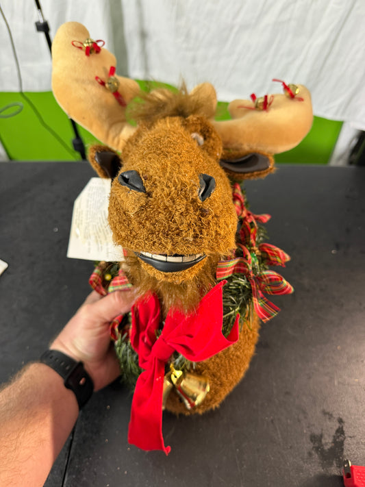 Animated Singing Moose Plush Toy