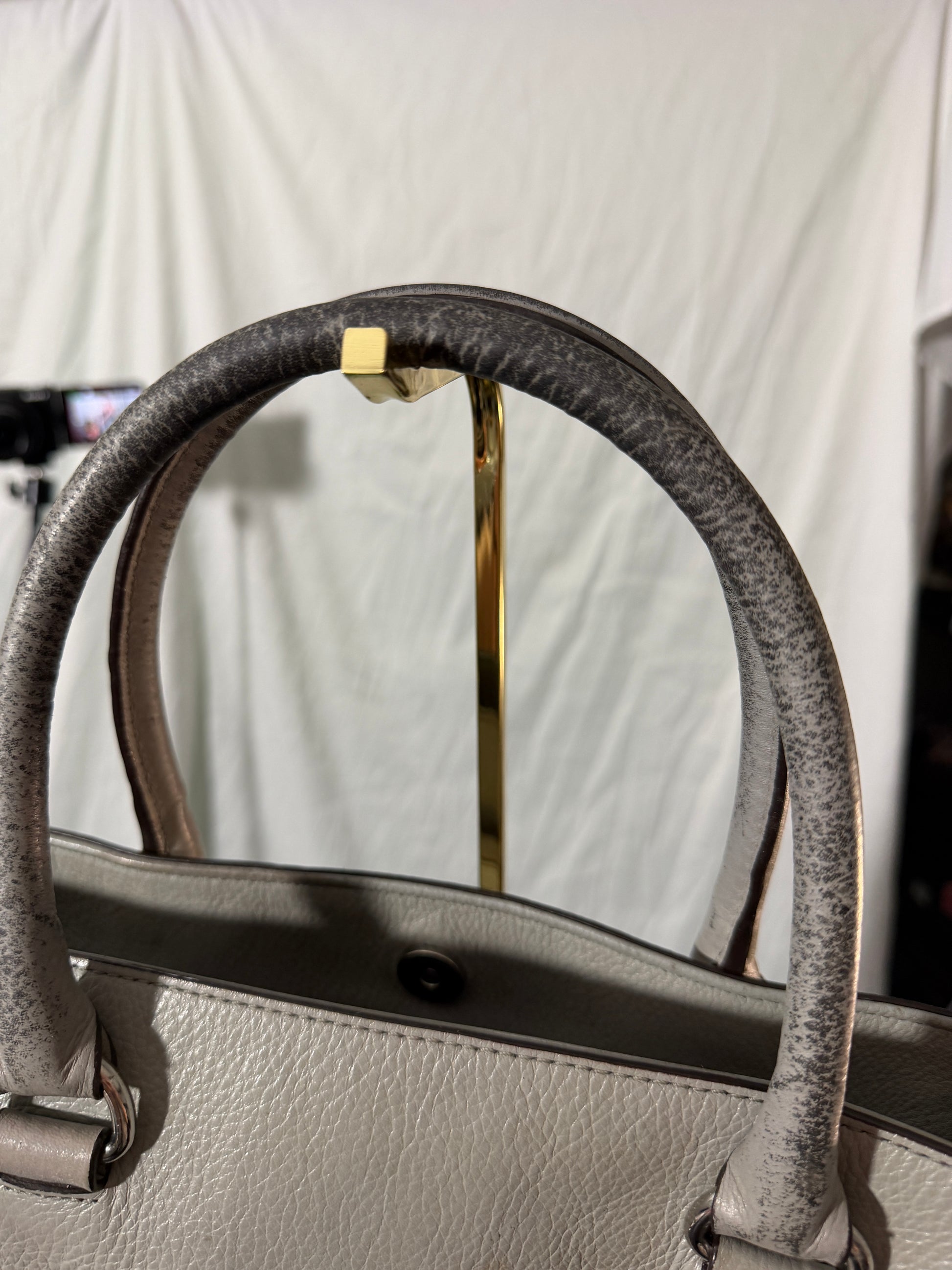 Michael Kors Gray Leather Handbag - photo 8